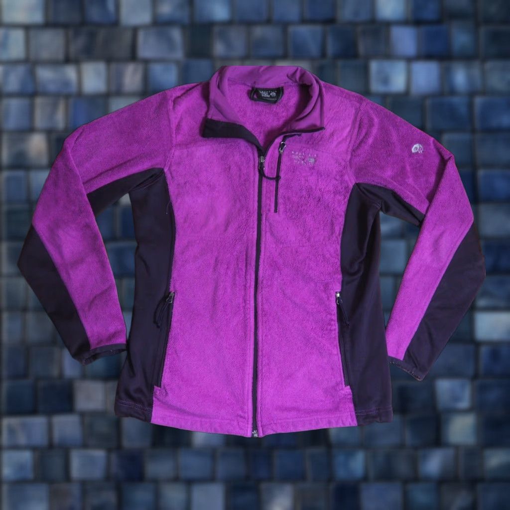 Mountain Hardwear Mountain Hardwear Jacket Adult M Purple Full Zip Outdoor Hiking Logo Fleece Womens Size M / US 6-8 / IT 42-44 - 1 Thumbnail