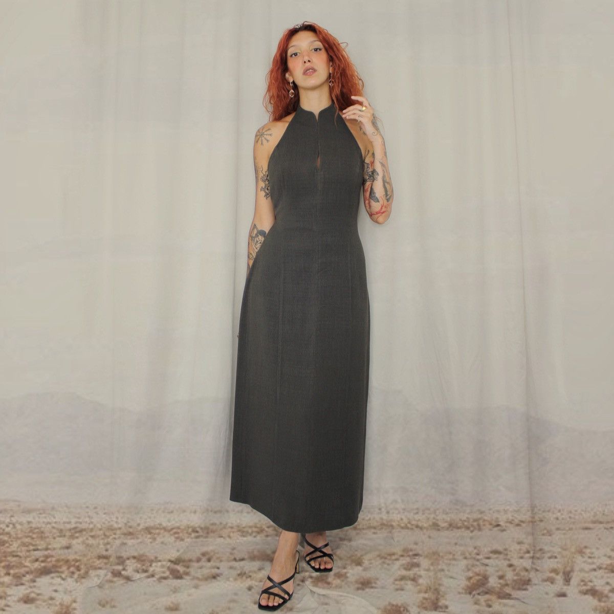 Max Mara 🏮MAX MARA MAXI DRESS🏮 Size L / US 10 / IT 46 - 1 Thumbnail