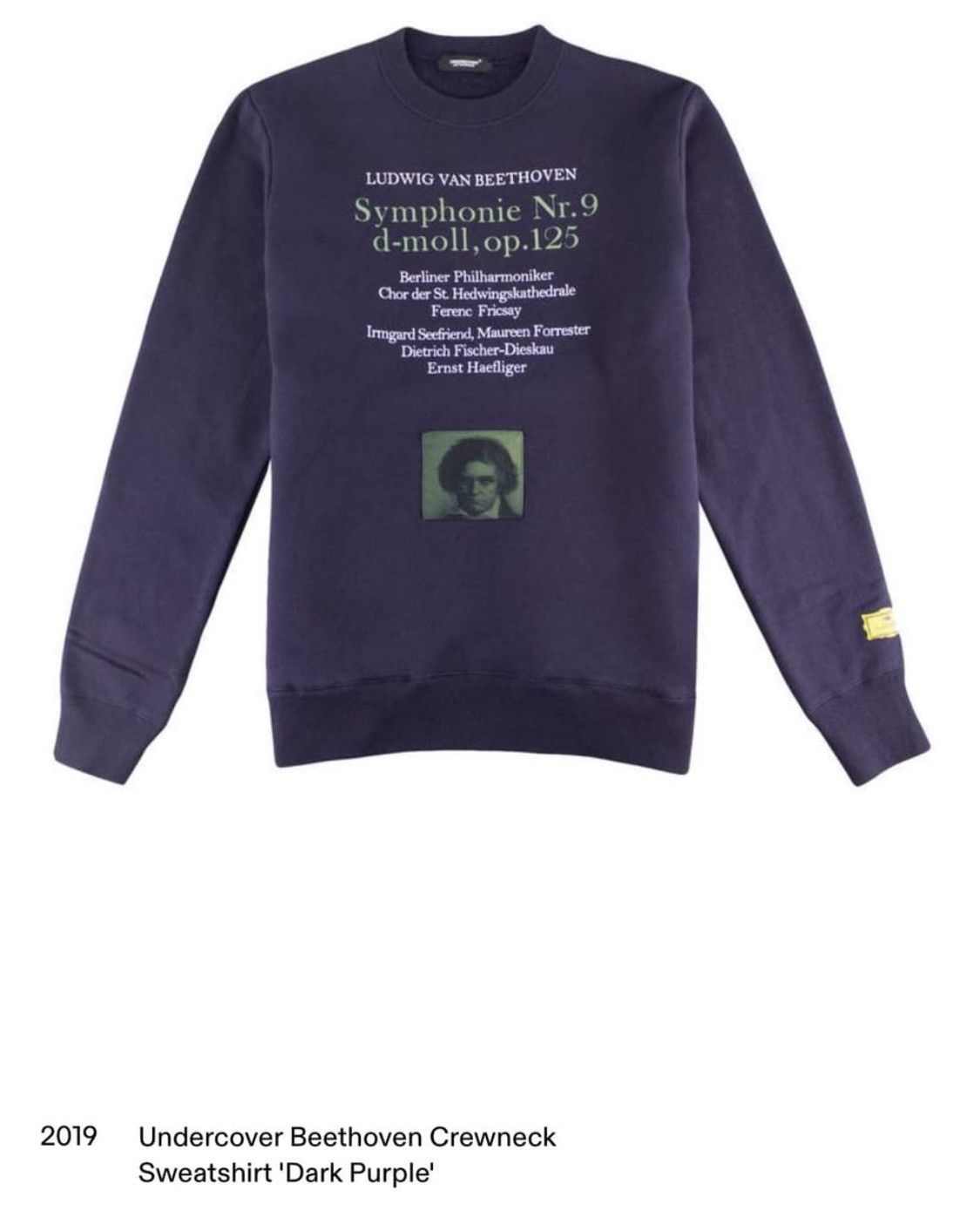Undercover Beethoven 9th sweatshirt | Grailed