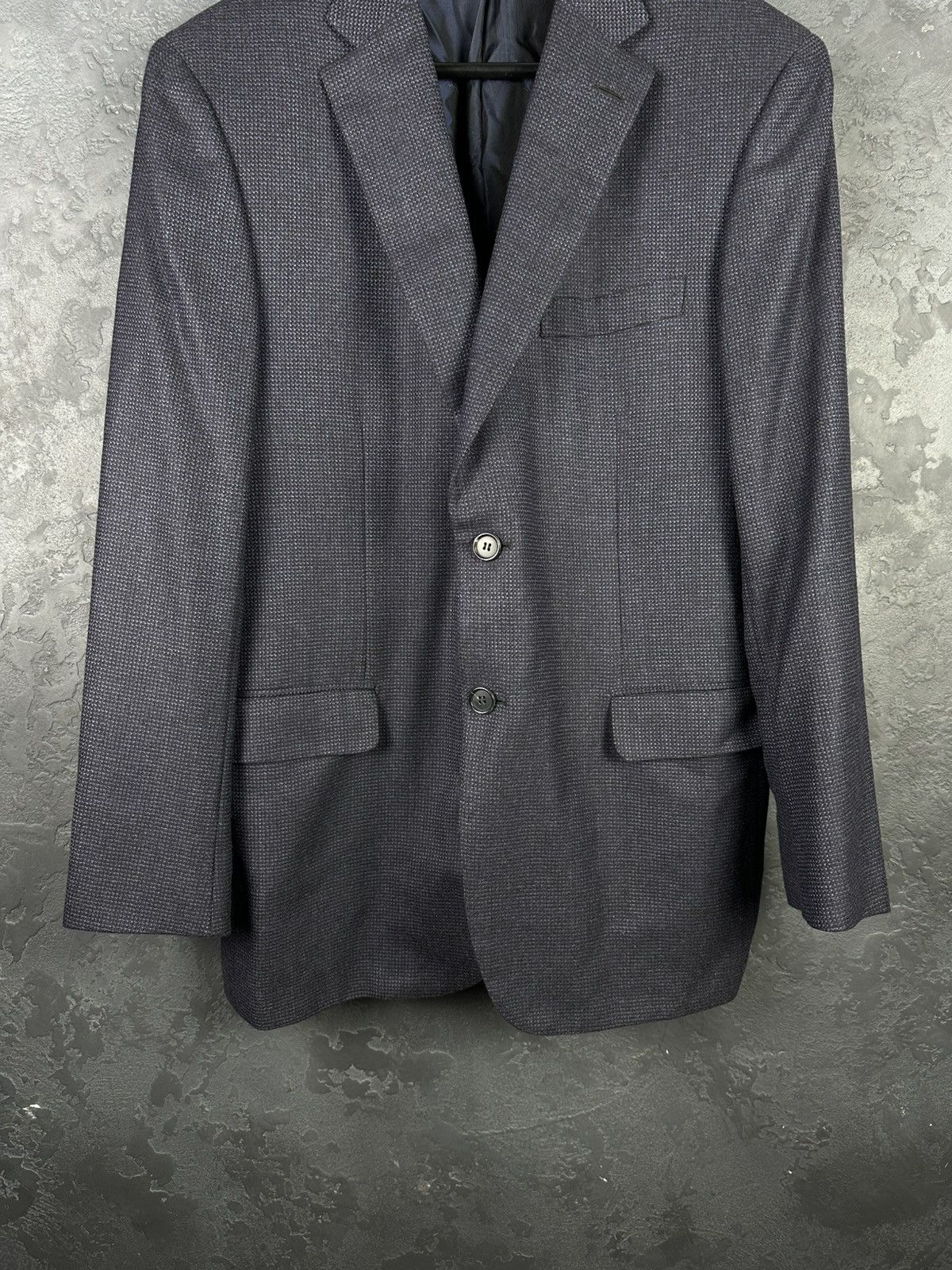 Brioni Brioni Brunico Suit Jacket Navy Blue Wool Size 53 R Size 54R - 3 Thumbnail