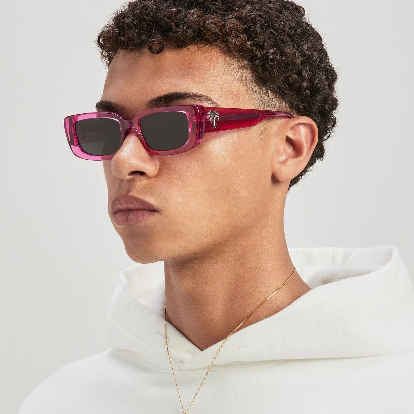 Palm Angels New! PALM ANGELS Yosemite Sunglasses PERI056 3007 Size ONE SIZE - 4 Thumbnail