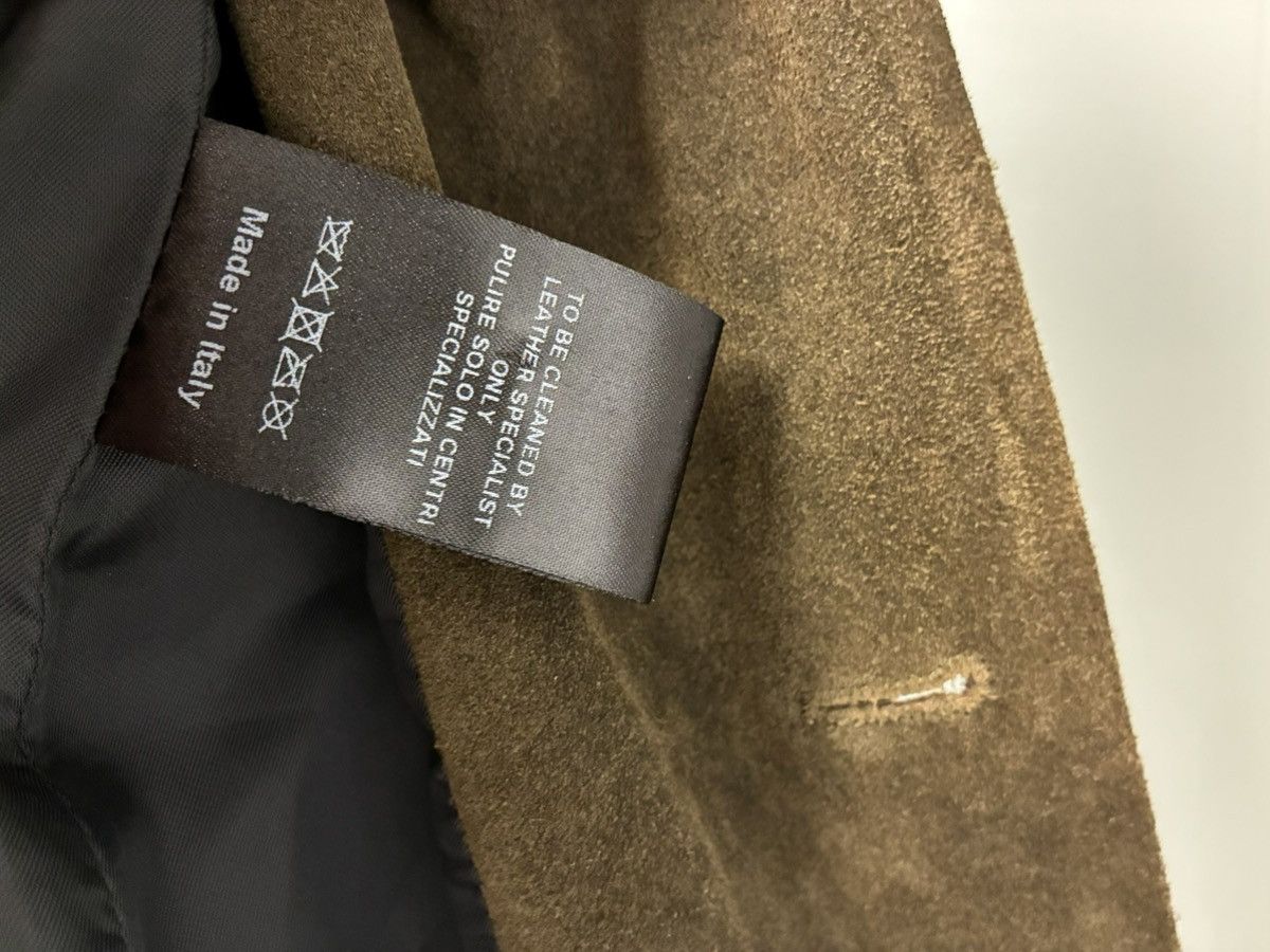 R13 Shrunken Leather Suede Blazer Jacket Medium Size XS / US 0-2 / IT 36-38 - 9 Thumbnail