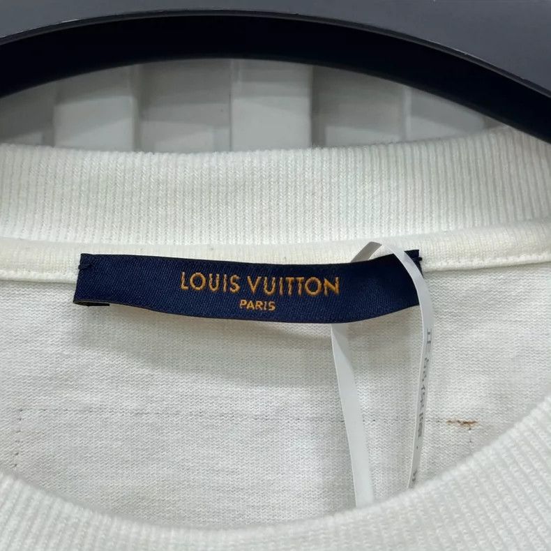 Louis Vuitton louis vuitton Graffiti monogram embroidered logo short sle Size US XL / EU 56 / 4 - 4 Thumbnail