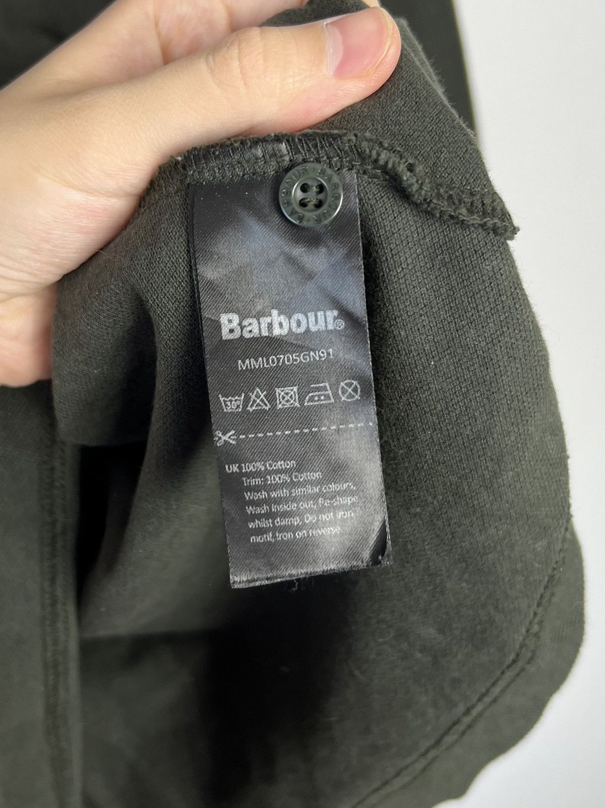 Barbour Longsleeve Barbour logo great color Size US L / EU 52-54 / 3 - 4 Thumbnail