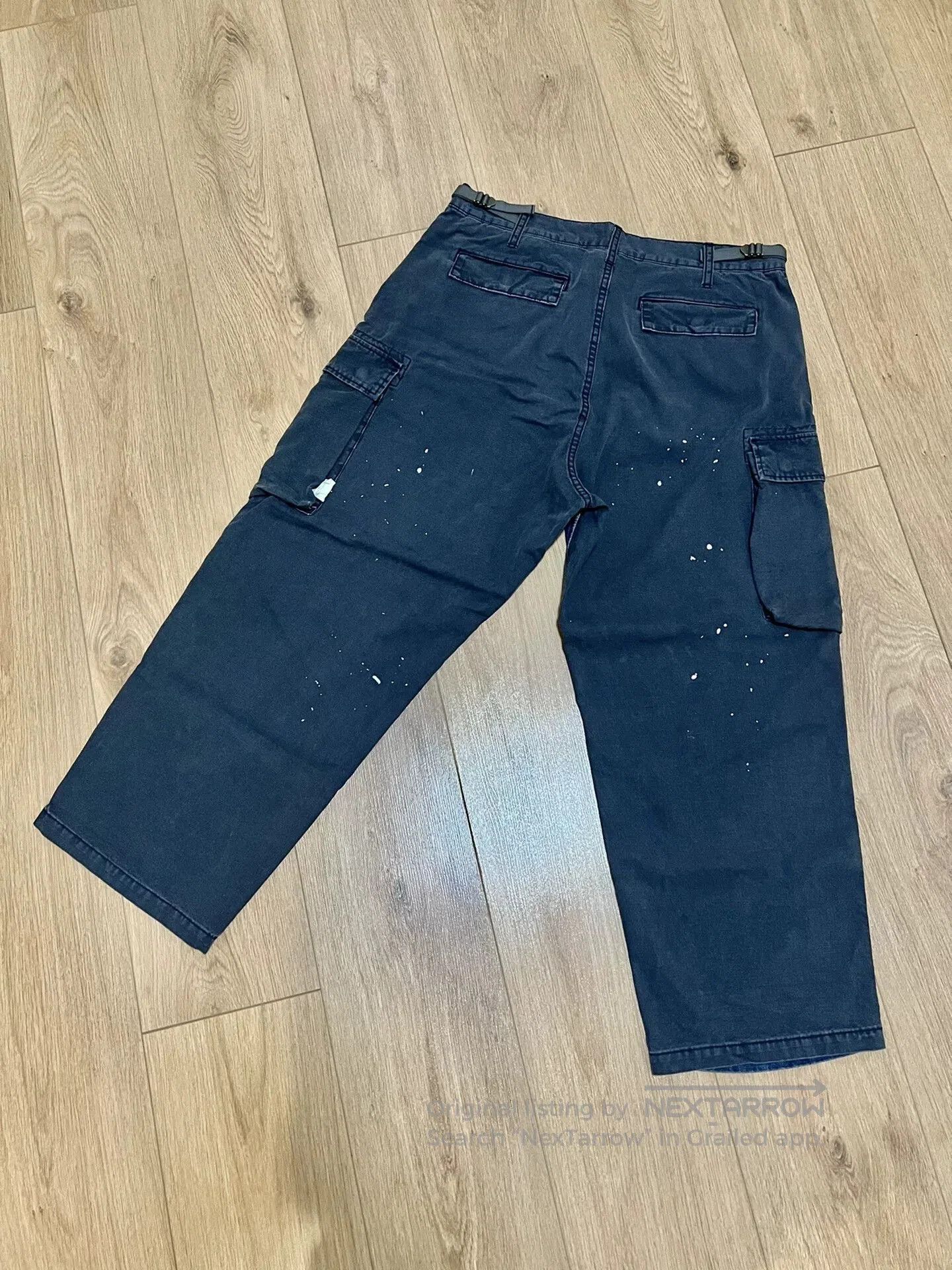 Madness madness denim and ripstop cargo pants. Size US 34 / EU 50 - 2 Thumbnail