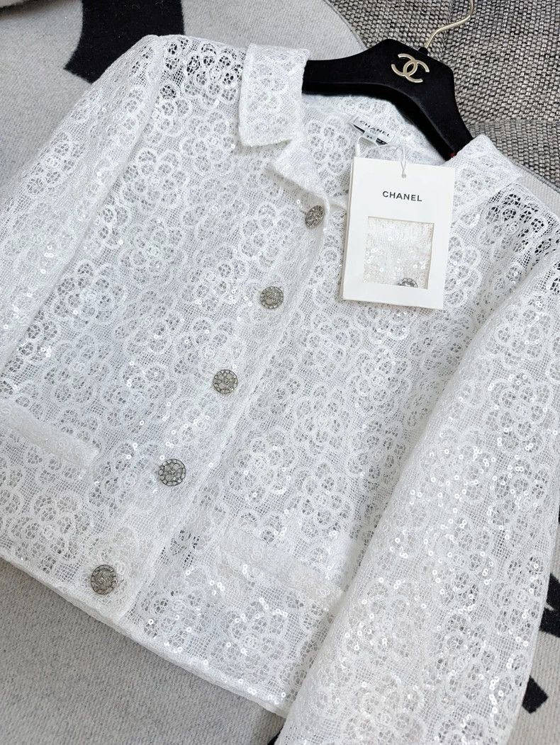 Chanel Chanel 24S spring and summer show white moonlight white se Size XXS / US 00 / IT 34 - 7 Thumbnail
