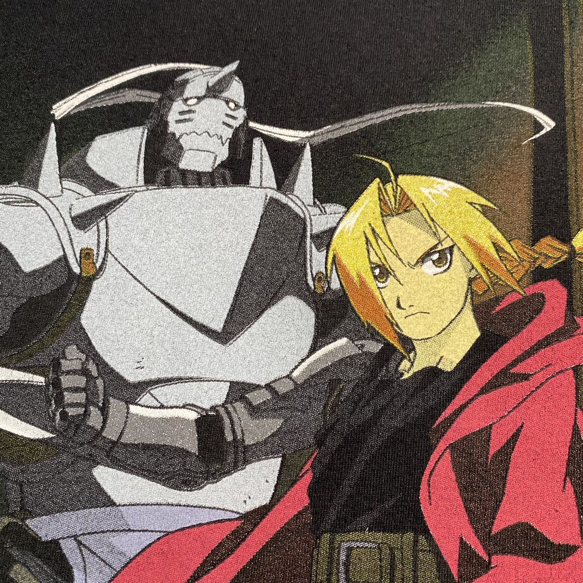Anime × Vintage FULLMETAL ALCHEMIST BROTHERHOOD ANIME T SHIRT RARE SIZE! Size US XXL / EU 58 / 5 - 7 Thumbnail
