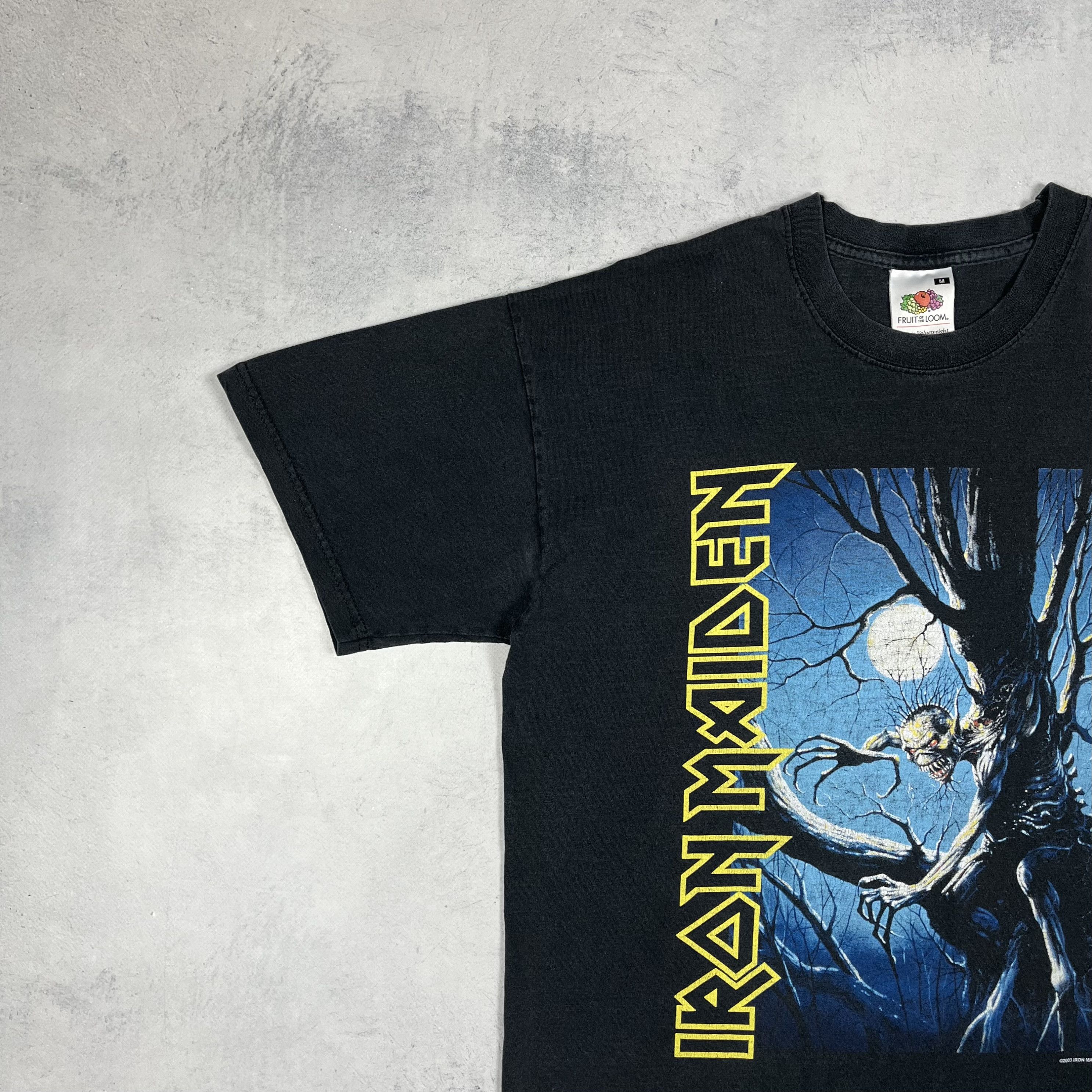 Band Tees Vintage Iron Maiden Fear of the Dark Rock Band T Shirt 2003 Size US M / EU 48-50 / 2 - 5 Thumbnail