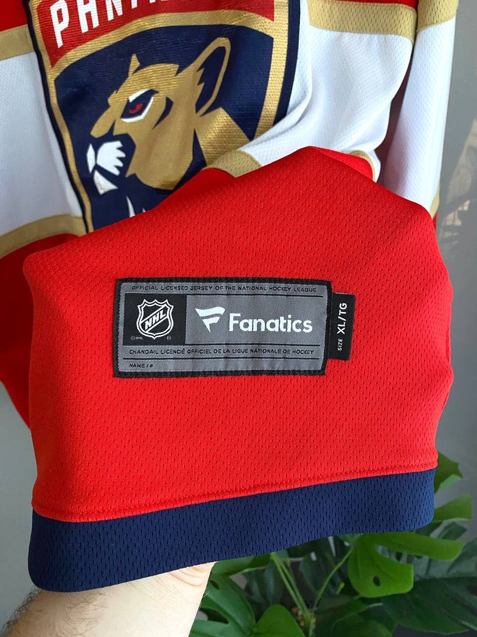 Other Fanatics NHL Florida Panters Home Red Hockey Jersey, Size XL Size US XL / EU 56 / 4 - 9 Thumbnail