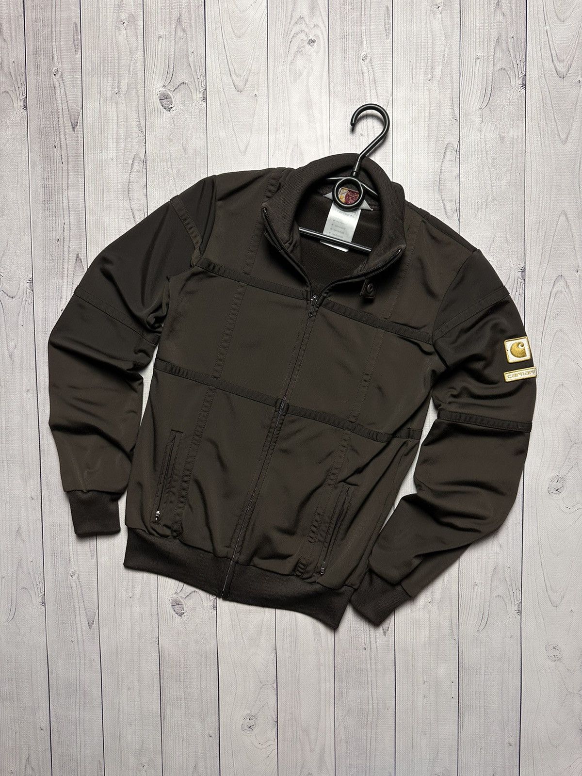 Carhartt × Carhartt Wip × Vintage Vintage Carhartt Wip Brown jacket size Xs logo rare Size US XS / EU 42 / 0 - 1 Thumbnail