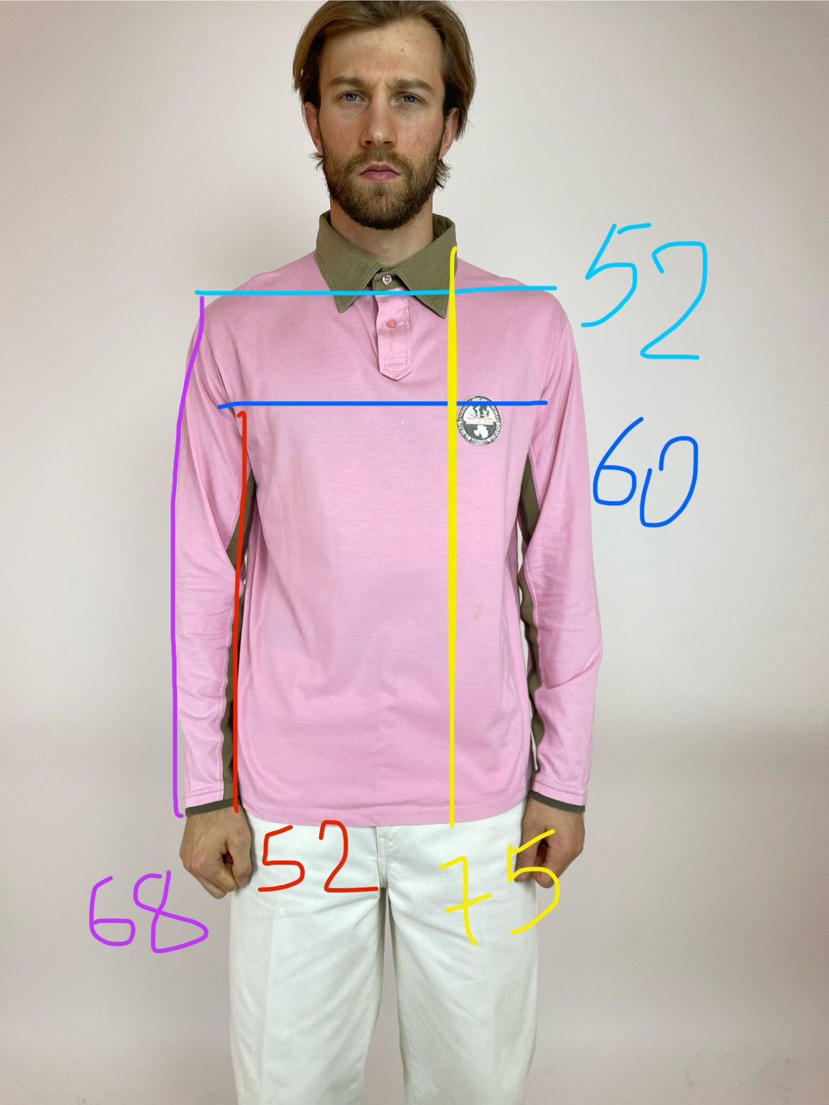 Napapijri NAPAPIJRI Rugby Polo shirt Long sleeve mens size 2XL Size US XXL / EU 58 / 5 - 13 Thumbnail