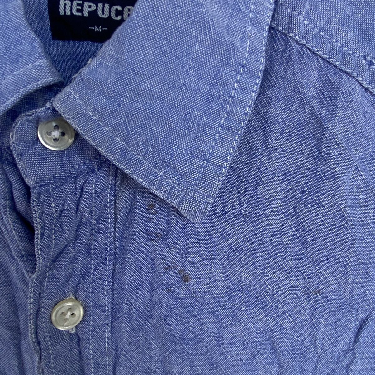 Other Vintage Nepuca With Long Sleeve Shirt And Button Up Blue Size US M / EU 48-50 / 2 - 8 Thumbnail