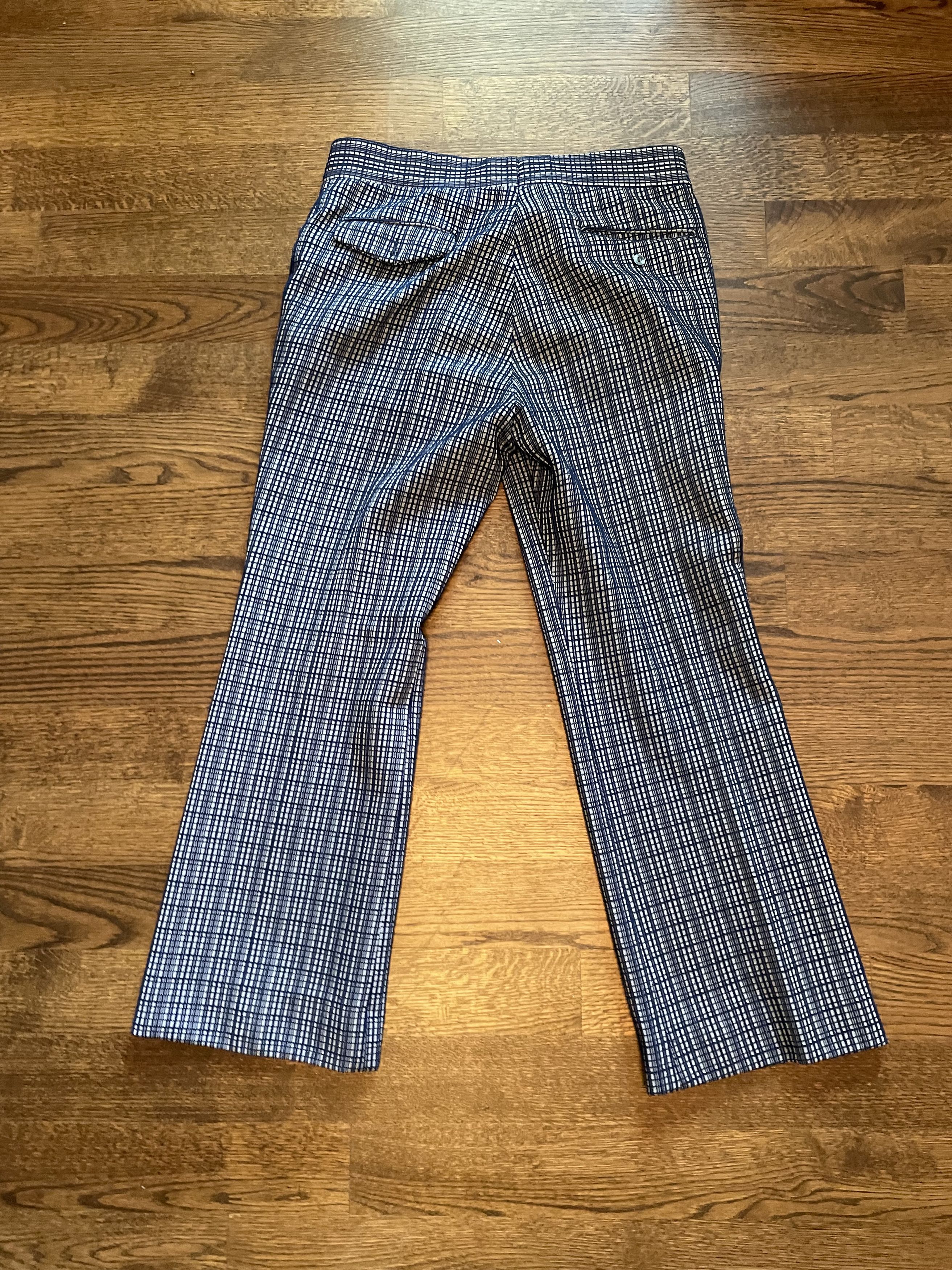 Vintage Knitted Pants Size US 34 / EU 50 - 2 Thumbnail