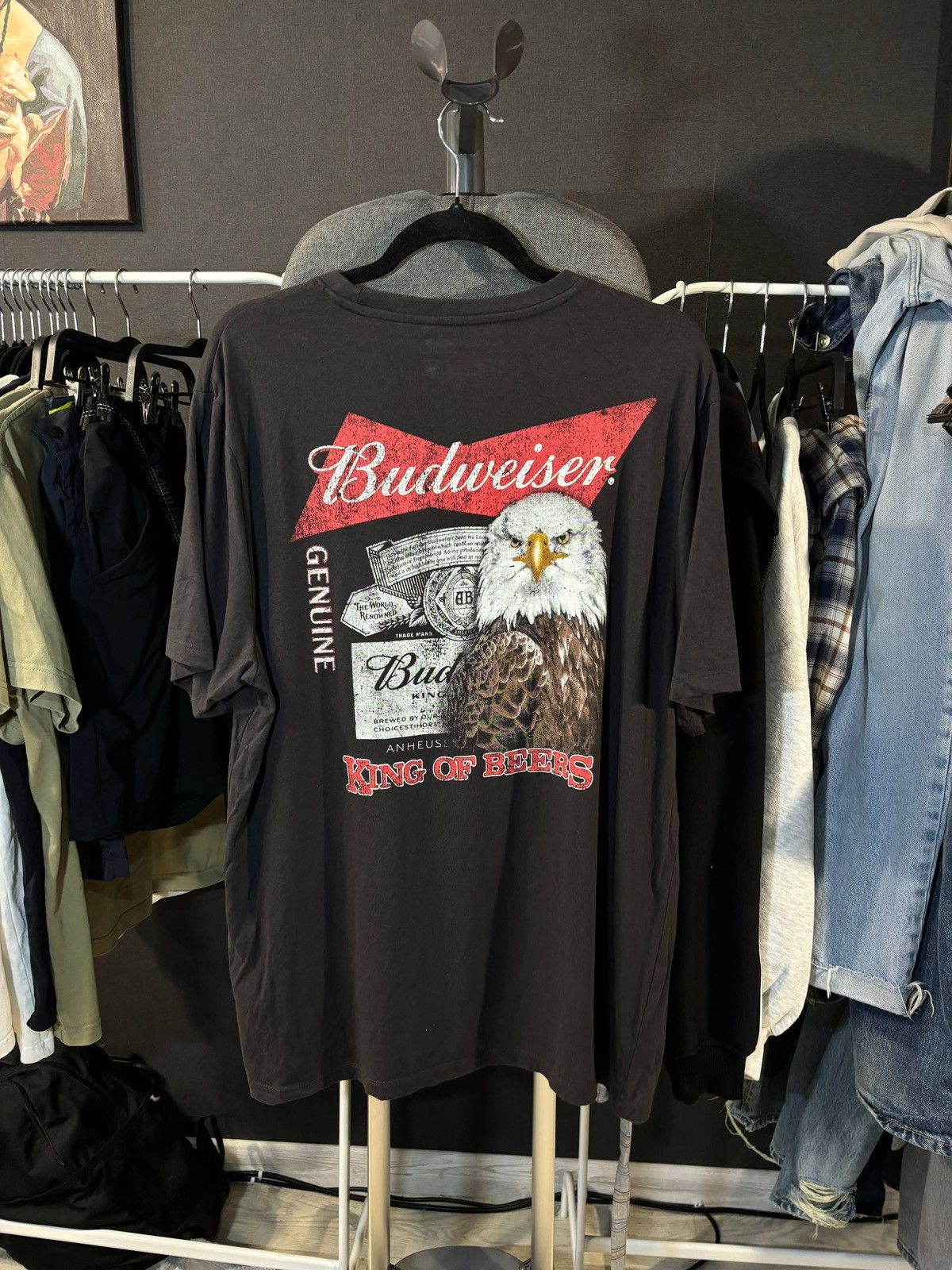 Budweiser Budweiser big logo T-shirt Size:XL Size US XL / EU 56 / 4 - 2 Thumbnail
