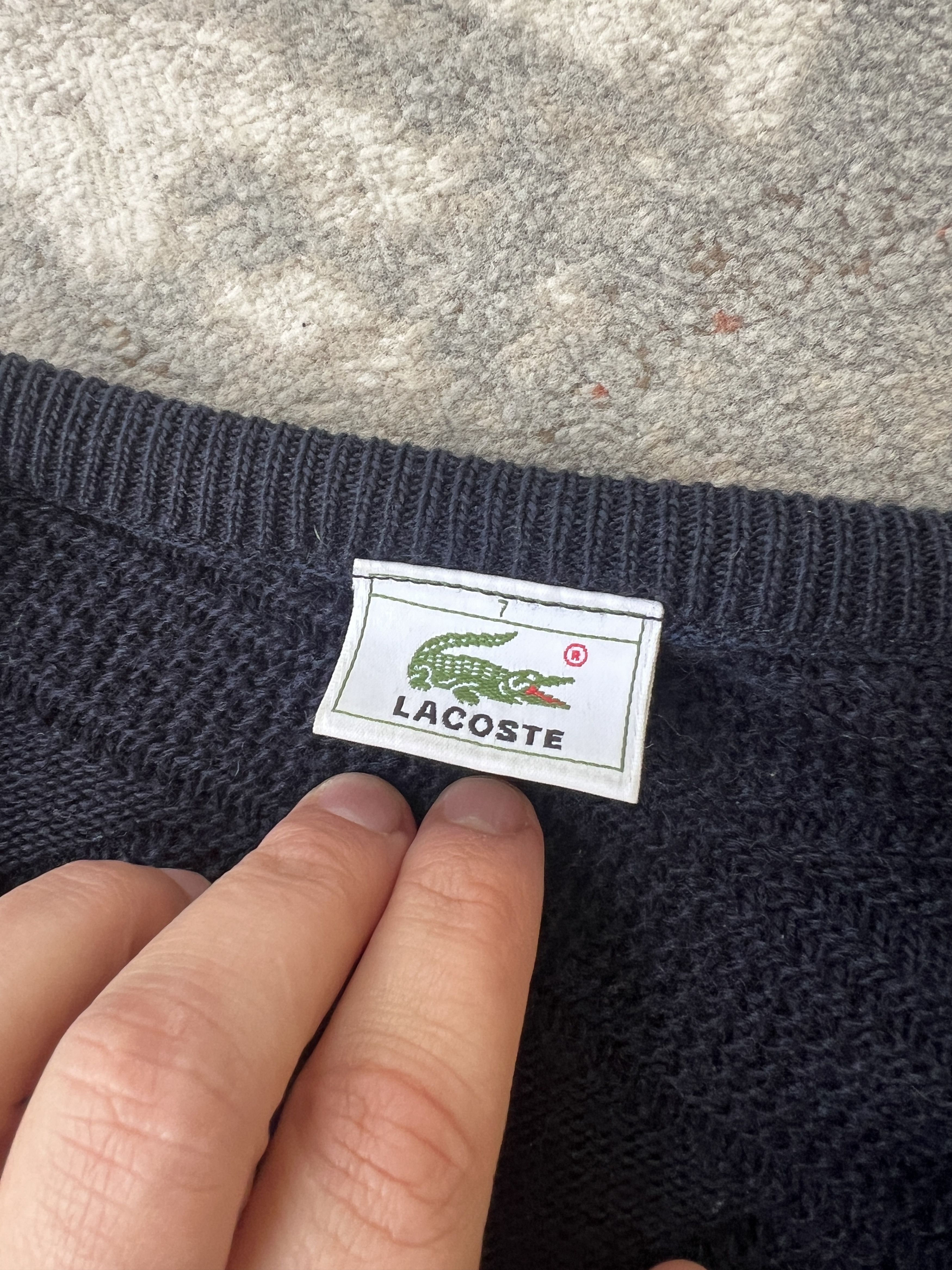 Lacoste Lacoste Vintage Sweater Size US XL / EU 56 / 4 - 2 Thumbnail