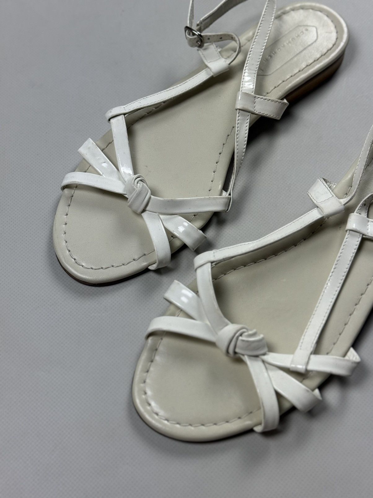 DOROTHEE SCHUMACHER Schumacher Ladies Leather Strappy Flats Sandals Size 40 Size US 10 / IT 40 - 10 Thumbnail