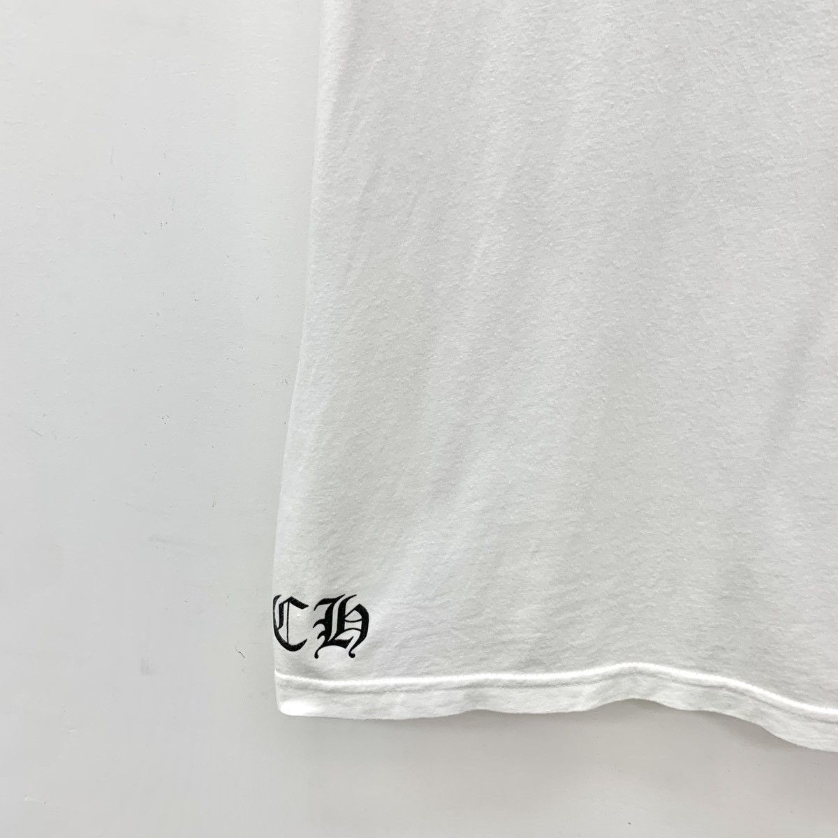 Chrome Hearts Chrome Hearts White Sanskrit Print Cotton T-Shirt Size M / US 6-8 / IT 42-44 - 4 Thumbnail