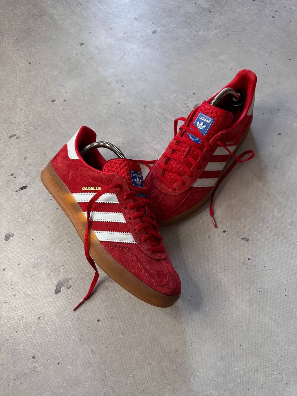 Adidas Adidas Gazelle Indoor Active Red Men’s Shoes Y2K SK8 Size US 8 / EU 41 - 2 Thumbnail