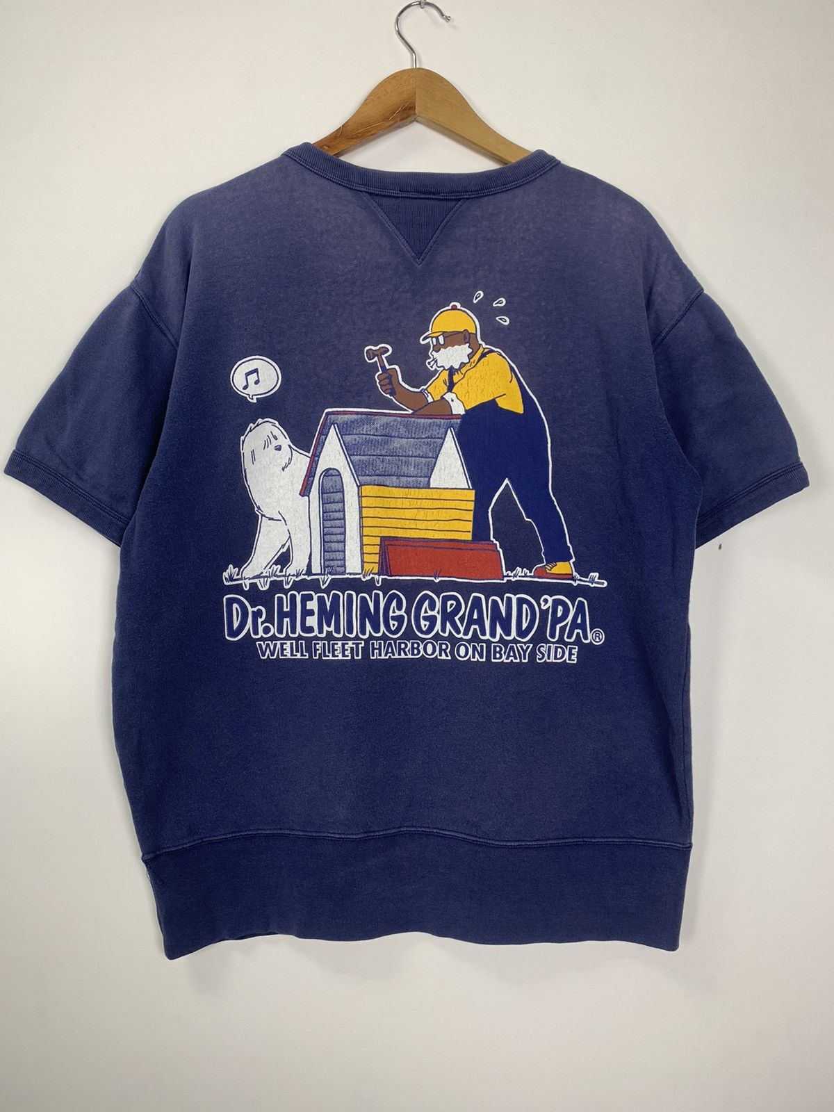 Japanese Brand × Vintage Vintage Dr. Heming Grand’pa Sweatshirt Size US L / EU 52-54 / 3 - 8 Thumbnail