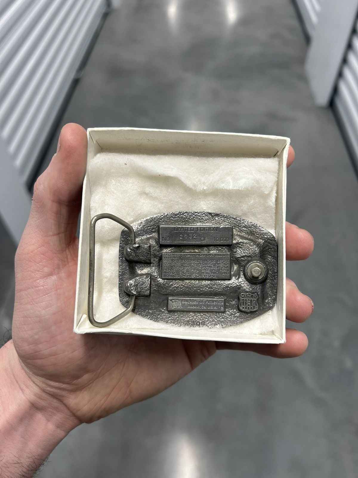 Vintage 1945 World War II 50th Anniversary belt buckle Size ONE SIZE - 2 Thumbnail