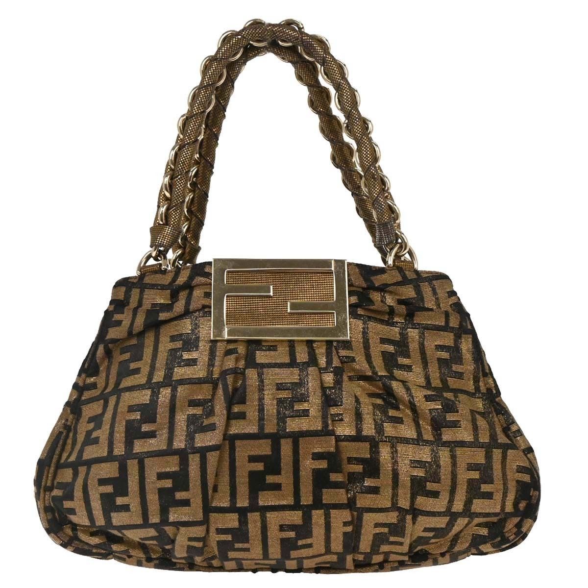 Fendi Fendi Mia Tote Zucca Canvas Size ONE SIZE - 1 Thumbnail