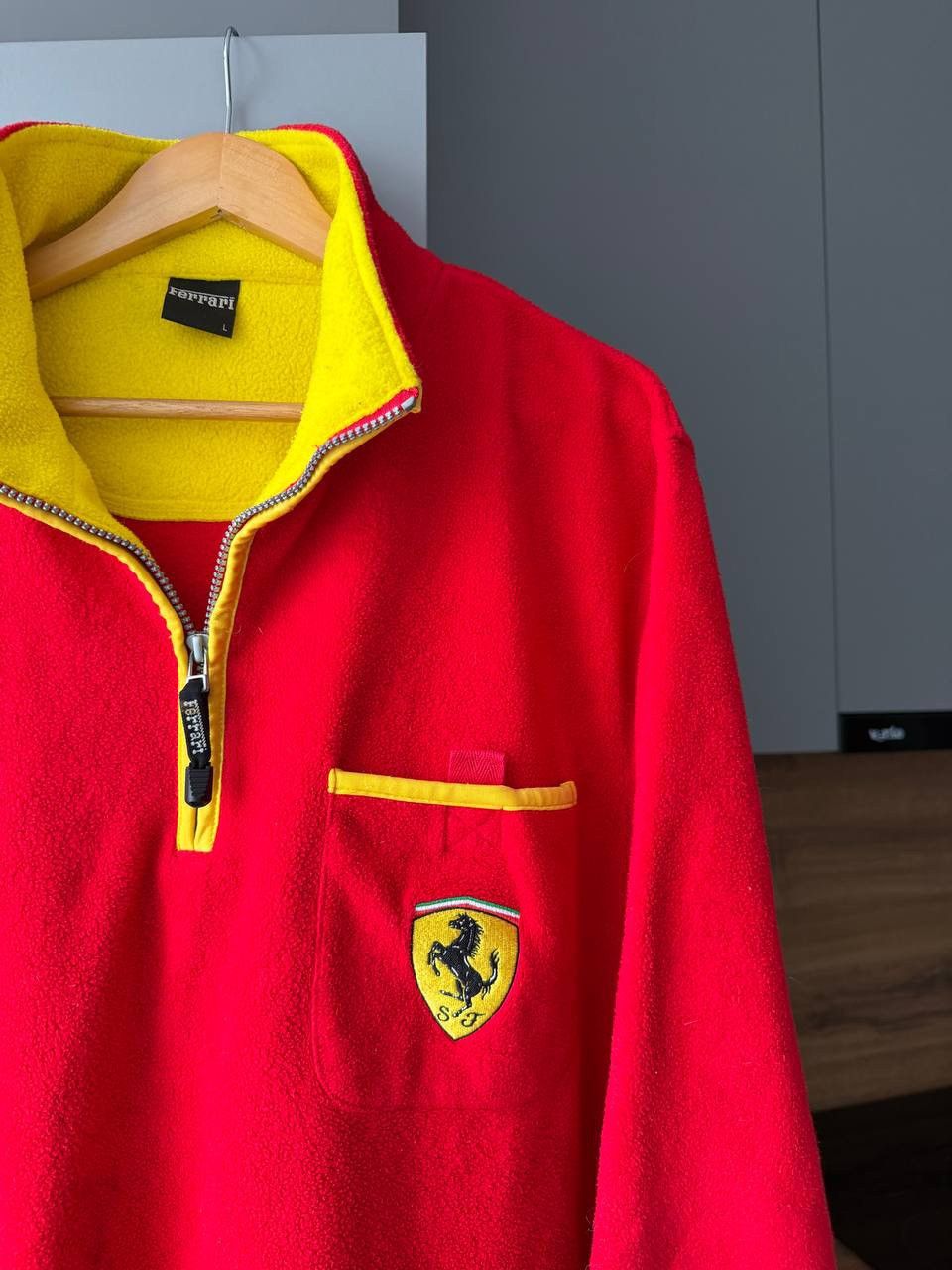 Ferrari RARE Ferrari Schumacher 1998 1/4 zip Fleece Size US L / EU 52-54 / 3 - 4 Thumbnail