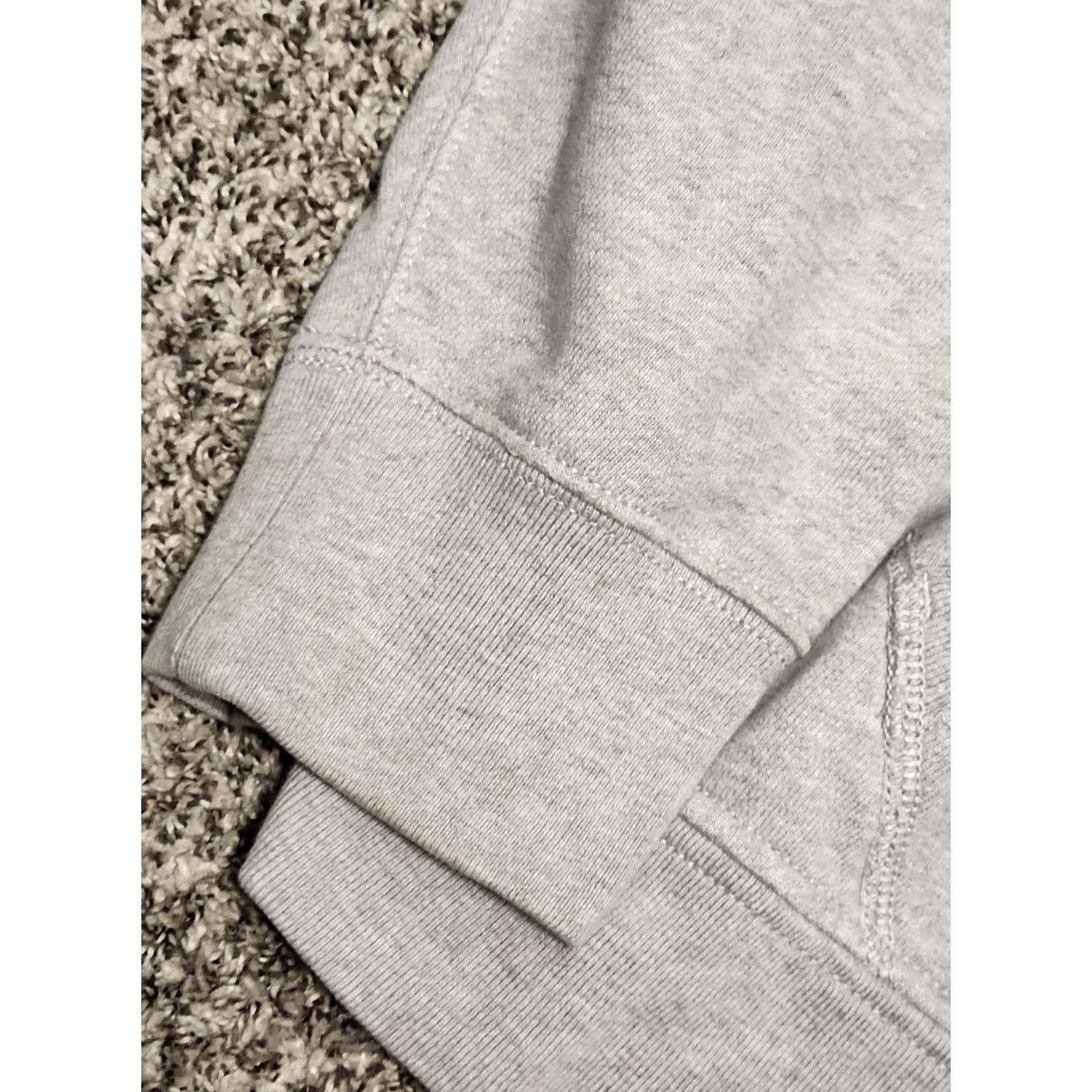 Polo Ralph Lauren Ralph Lauren Fleece Hoodie Adult XL Gray Burgundy-Pony Embroidered Zip Mens Size US XL / EU 56 / 4 - 3 Thumbnail