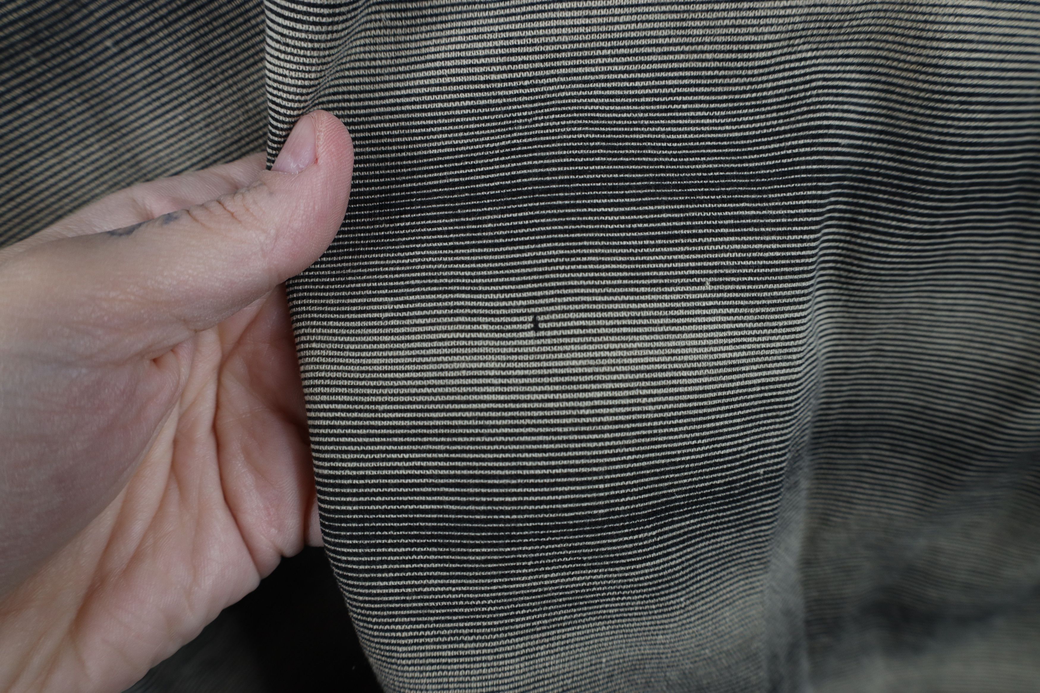 Vintage Vintage 90s Bugle Boy Striped Baggy Fit 3/4 Sleeve T-Shirt Size US L / EU 52-54 / 3 - 5 Thumbnail