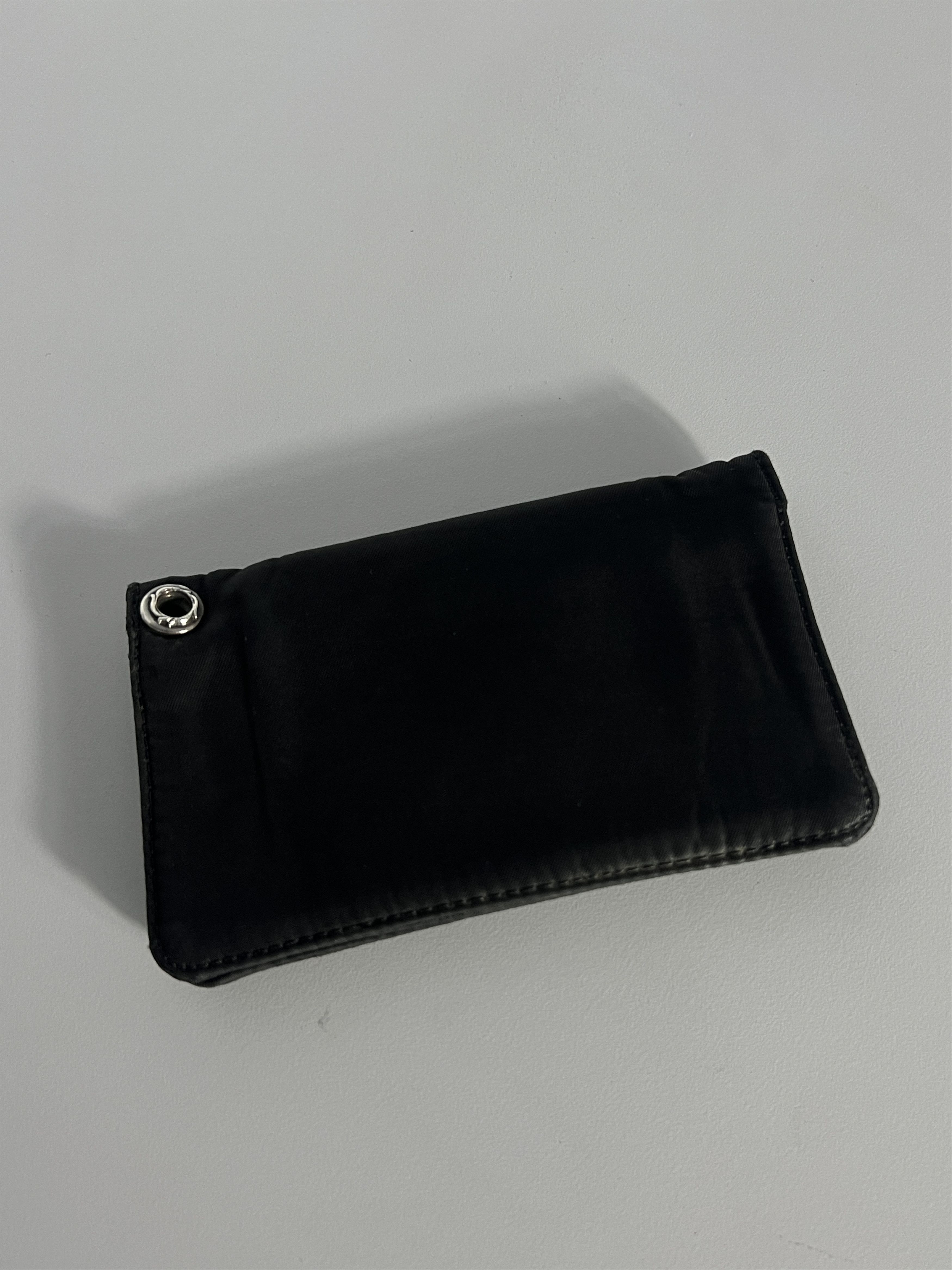 Chrome Hearts Chrome Hearts 1 Zip Nylon Snap Wallet Cross Button Black Size ONE SIZE - 4 Thumbnail