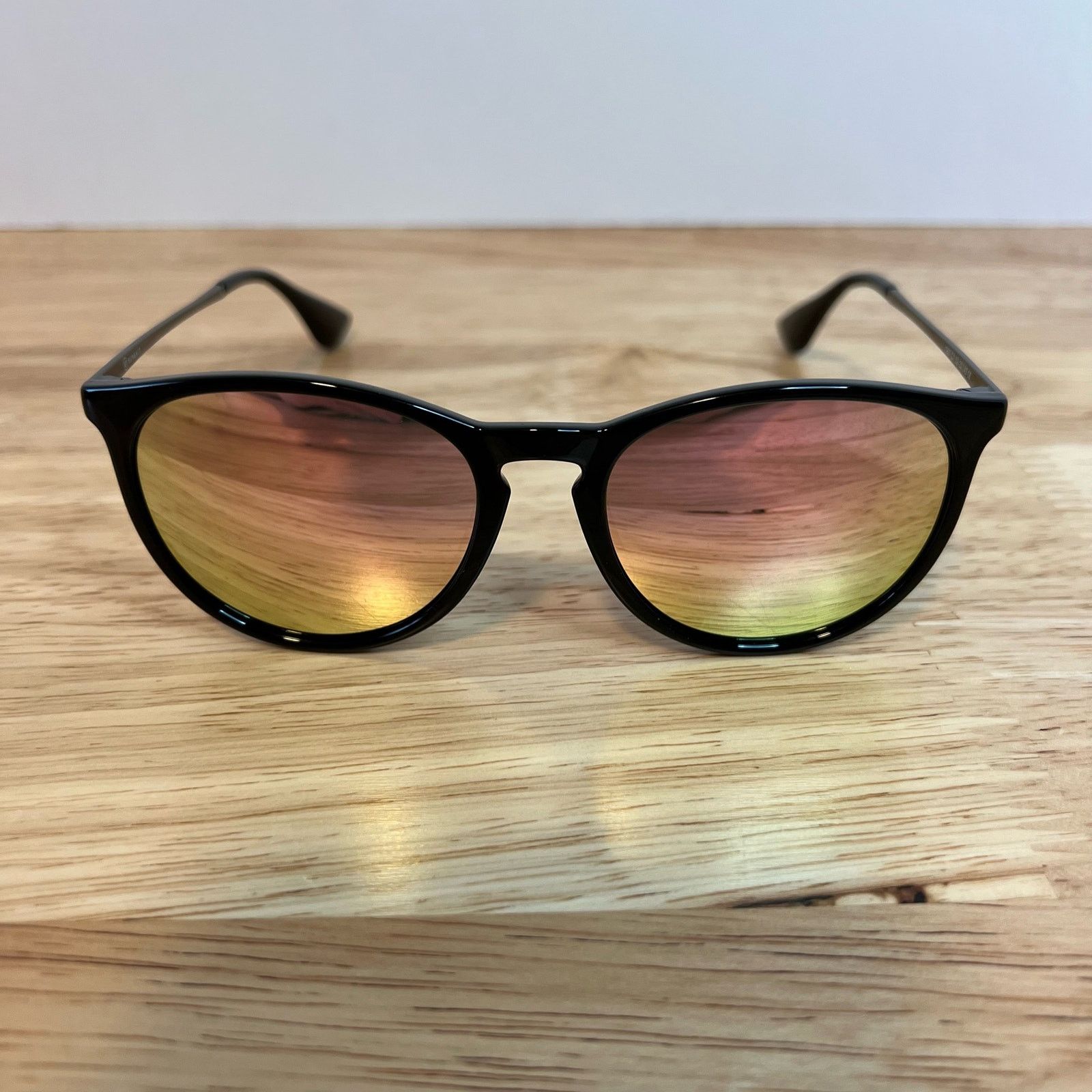 Other Sungait Vintage Round Black Sunglasses 1567 52-20-140 Unisex Size ONE SIZE - 3 Thumbnail