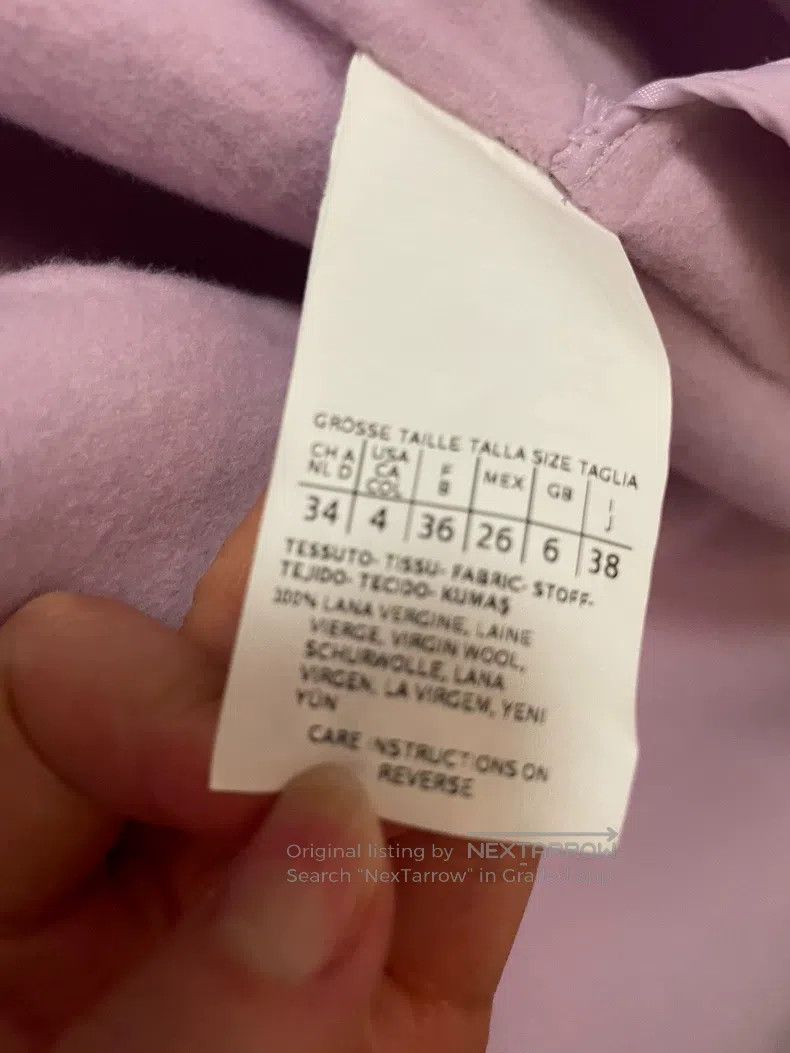 Max Mara Max Mara Lilac Purple Medium-long Coat Size S / US 4 / IT 40 - 4 Thumbnail