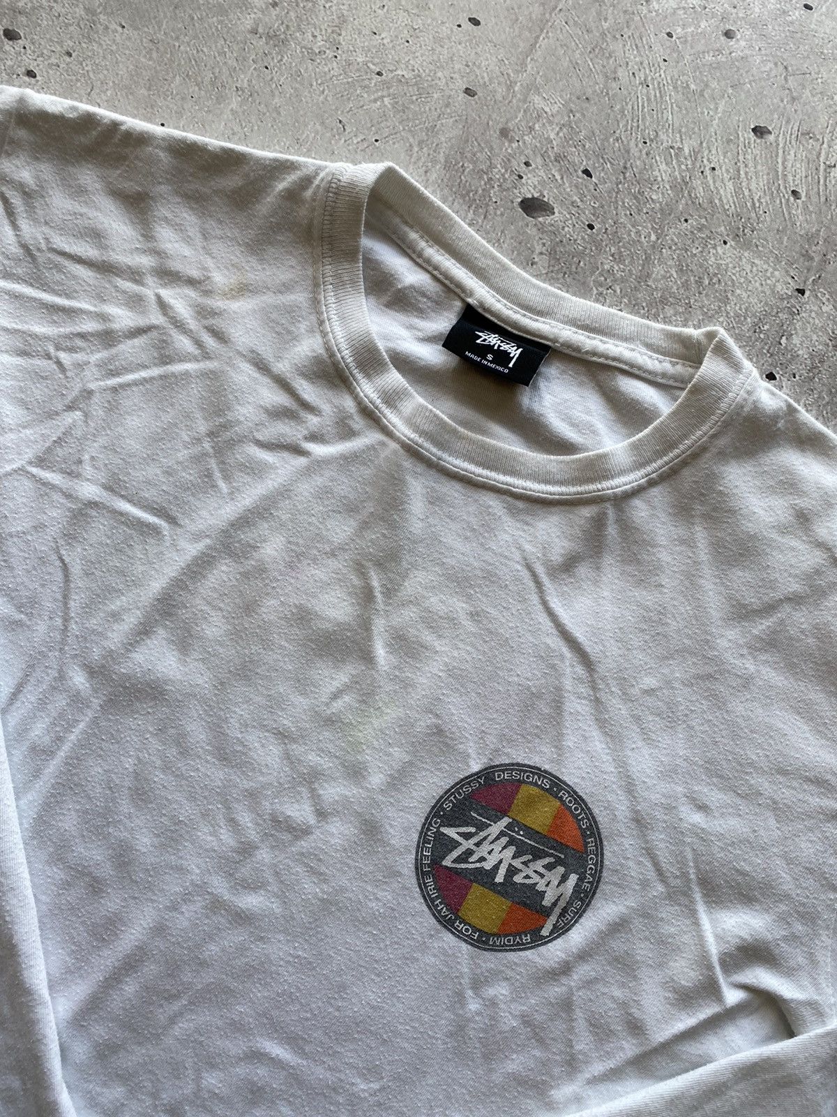 Stussy Vintage Y2K Stussy Long Sleeve T-Shirt Rare 90s Mexico USA Size US S / EU 44-46 / 1 - 4 Thumbnail