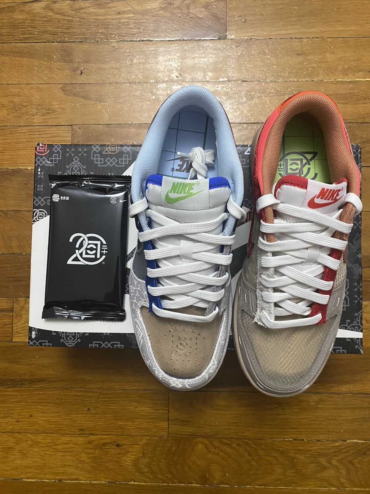 CLOT × Nike Size 6 - Nike Dunk Low SP What The CLOT with Card Men’s Size US 6 / EU 39 - 2 Thumbnail