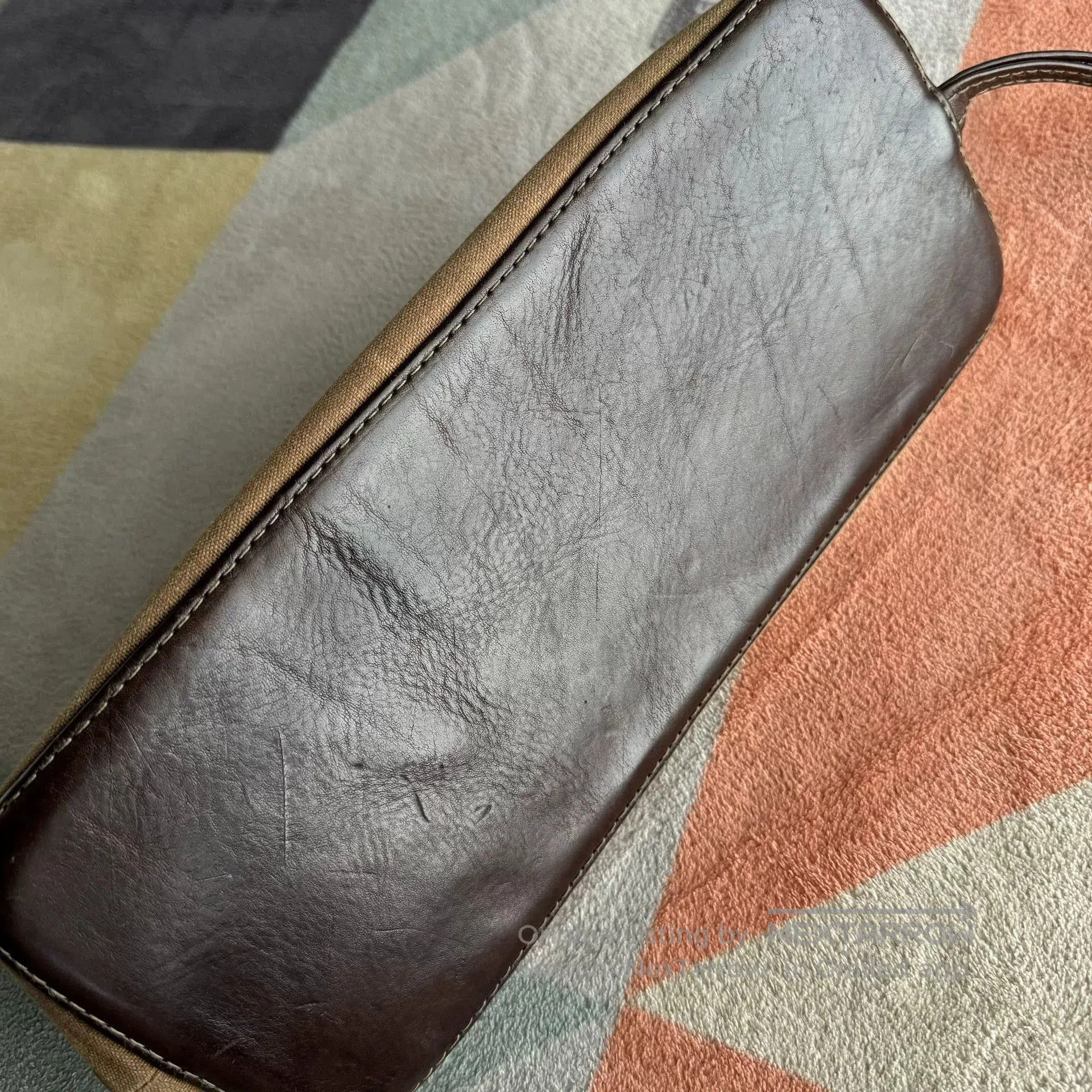 RRL Ralph Lauren RRL Double RL Canvas Clutch Wash Bag. Size ONE SIZE - 4 Thumbnail