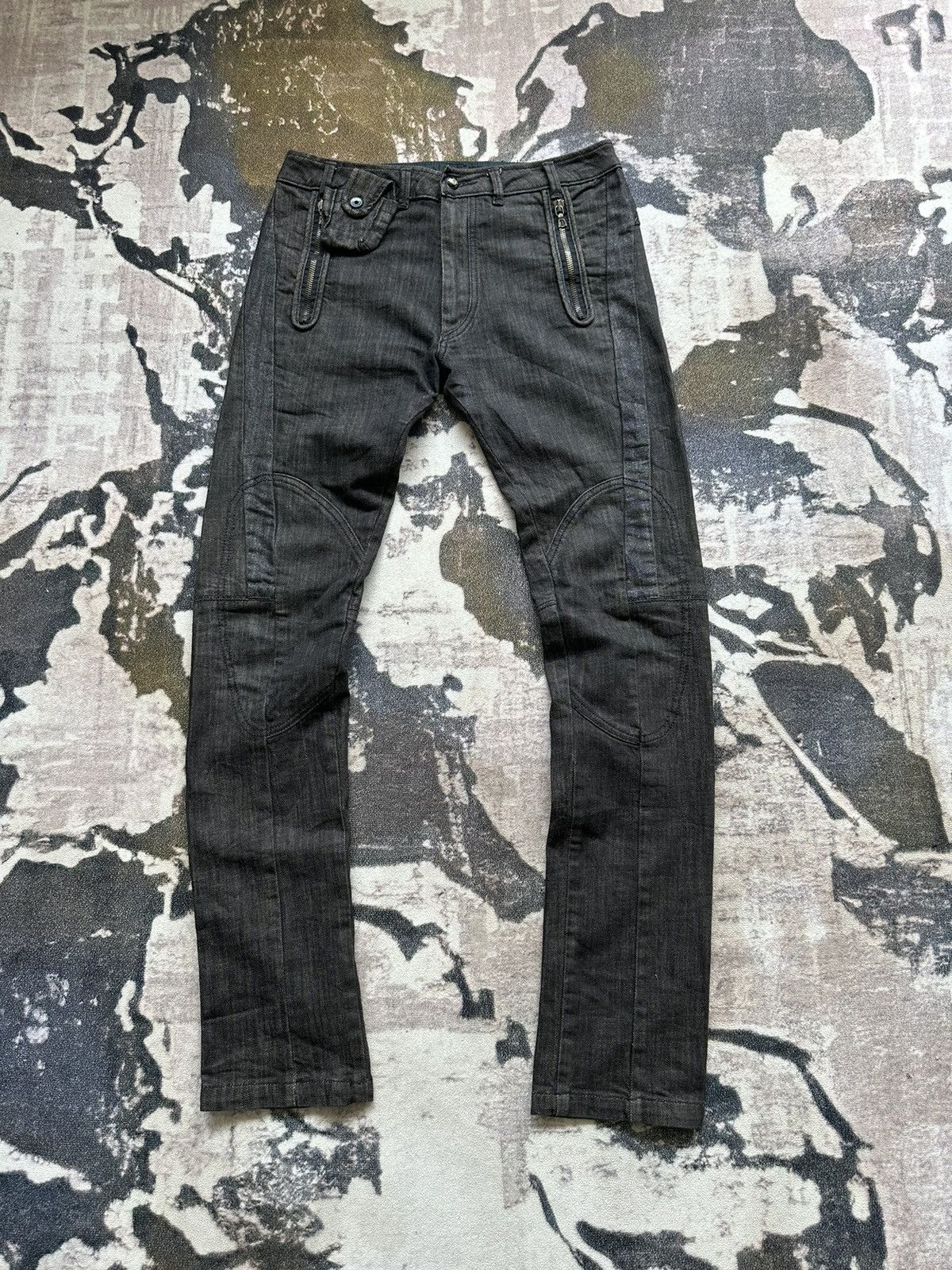 SS2007 Diesel Piccato spiral hybrid denim