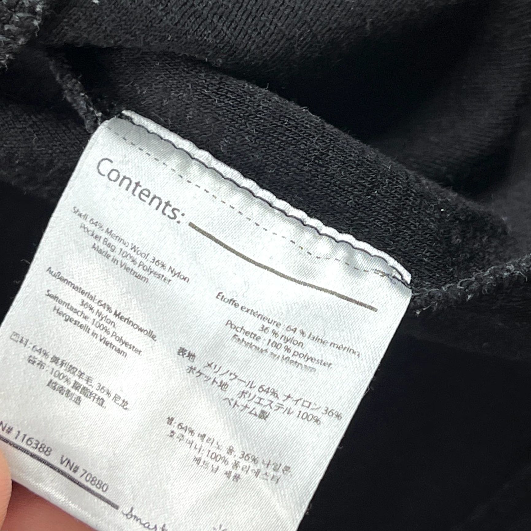 Smartwool VINTAGE SmartWool Sofshell Top Womens Medium Black 1/4 Zip Merino Wool Blend Athletic Casual Outdoor 1/4 Zip Womens VINTAGE Size M / US 6-8 / IT 42-44 - 7 Thumbnail