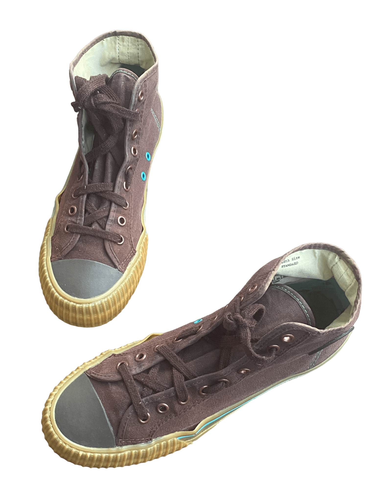 P.F. Flyers × Vintage PF Flyers Vintage Hi-Top Tennis Sneakers - 10 Size US 10 / EU 43 - 8 Thumbnail