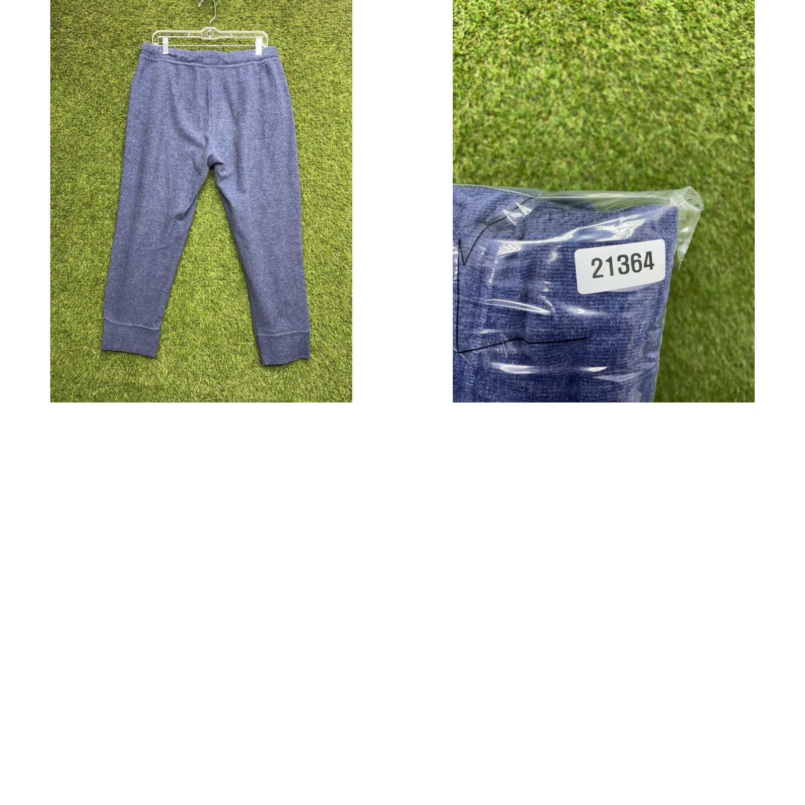 Nike Nike Therma-FIT Pants Mens L Blue Fleece Jogger Sweatpants Athletic Size US 33 - 8 Thumbnail