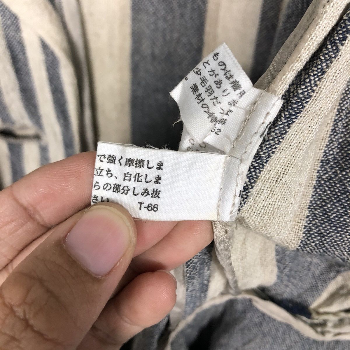 Japanese Brand 📌Vintage Hickory Chore Striped Jacket Jean Claude Paris Size US M / EU 48-50 / 2 - 24 Thumbnail
