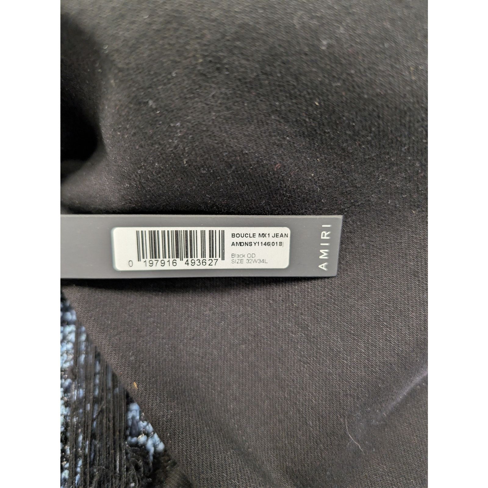 Amiri o1rshd1 Boucle Mx1 Jean in Black Size US 32 / EU 48 - 23 Thumbnail