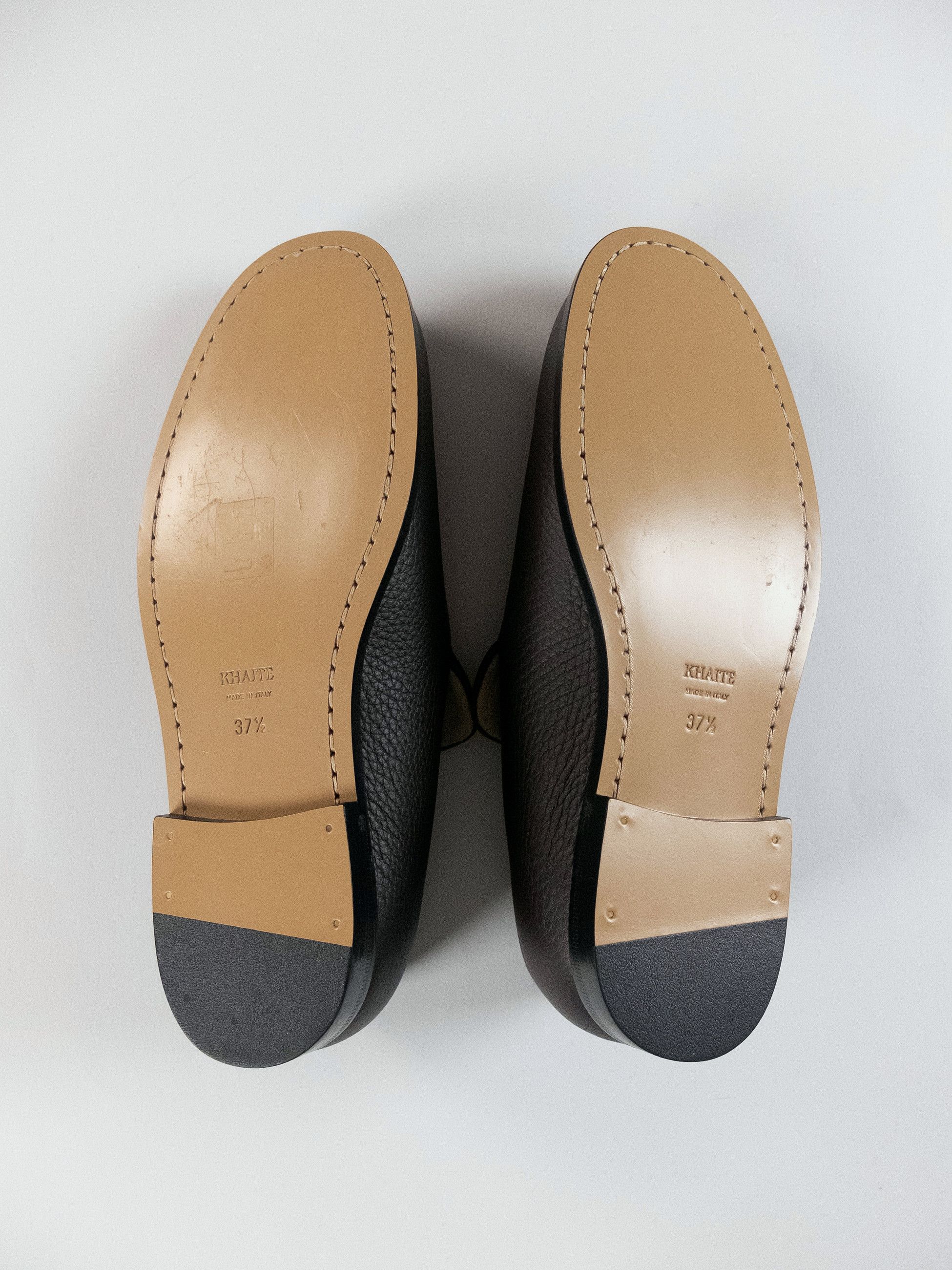 KHAITE KHAITE The Alessio brown leather loafers 7.5 37.5 Size US 7.5 / IT 37.5 - 8 Thumbnail