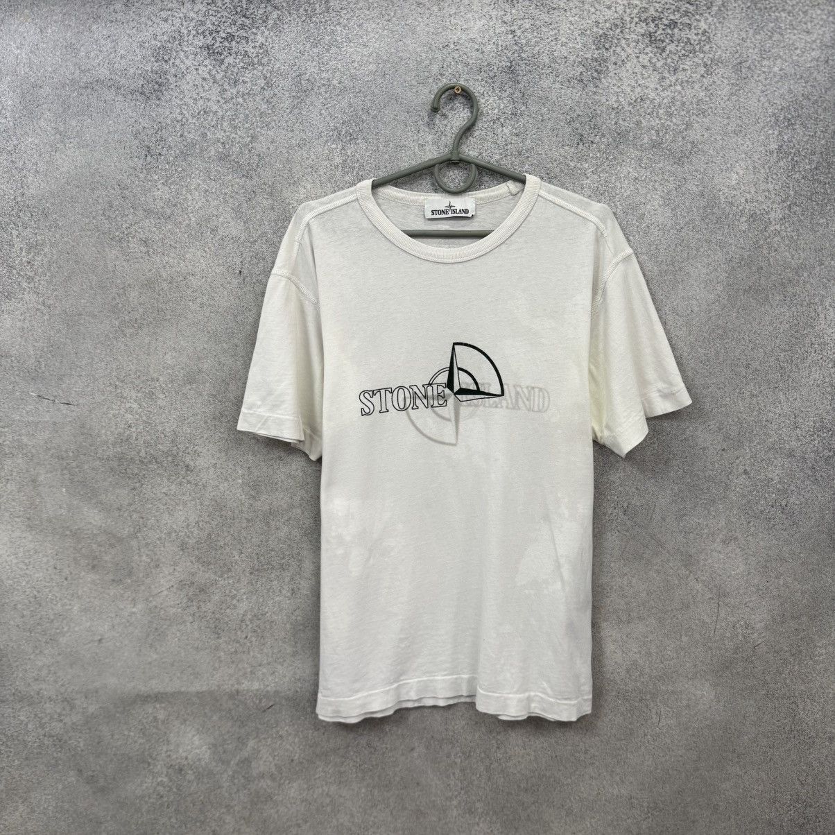 Stone Island Stone Island T Shirt Big Logo Size US S / EU 44-46 / 1 - 1 Thumbnail