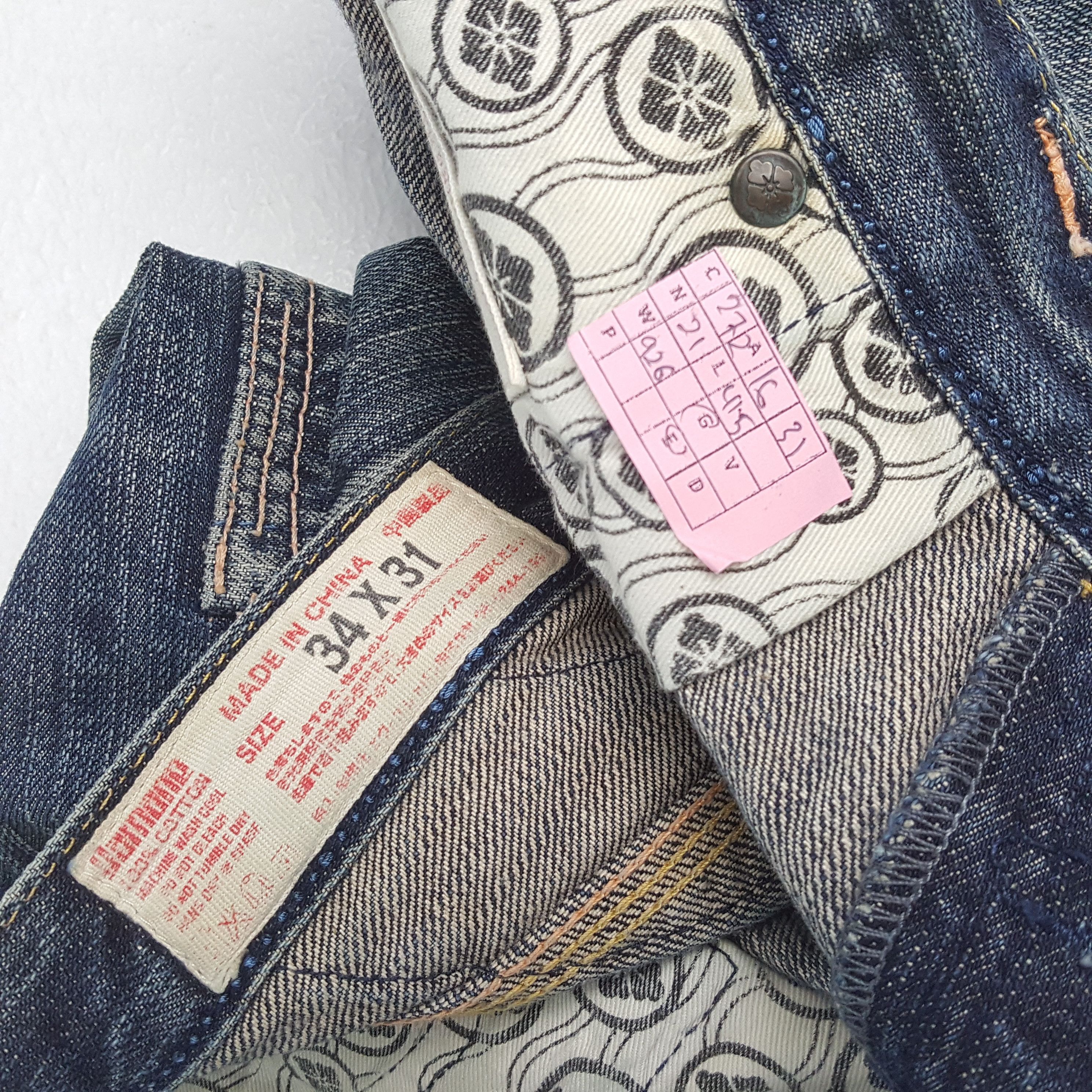 Evisu EVISU Japanese Brand Streetwear Custom Daicock Jeans Size US 32 / EU 48 - 14 Thumbnail