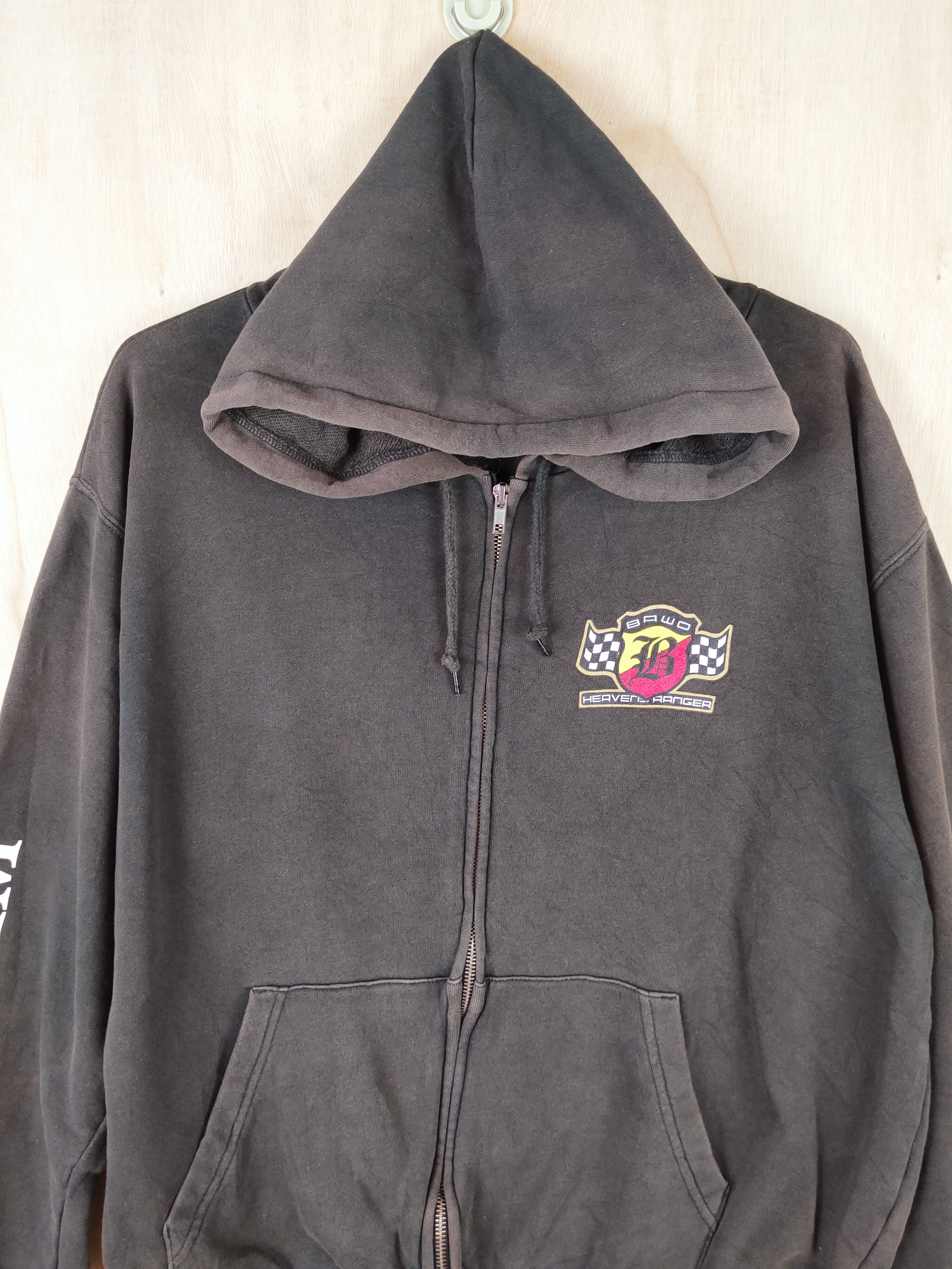 Japanese Brand × Vintage Breeze & Water original Bawon Faded Hoodie Sweaters #S2585 Size US M / EU 48-50 / 2 - 2 Thumbnail