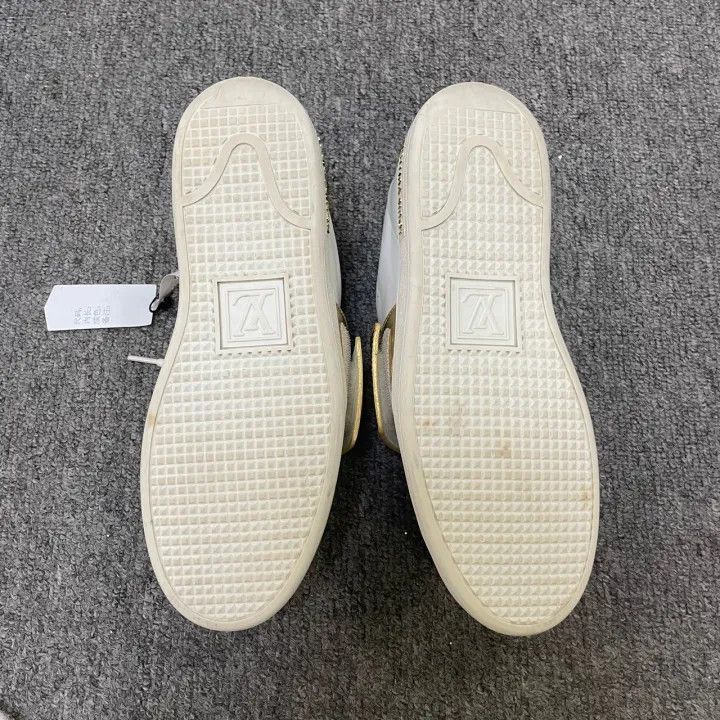 Louis Vuitton Louis Vuitton Casual Sneakers with Gold Straps -2508 Size US 6.5 / EU 39-40 - 4 Thumbnail