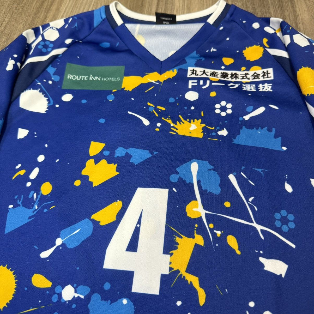 Japanese Brand Japan F.League Selection team 2018 home shirt #4 Size US M / EU 48-50 / 2 - 3 Thumbnail