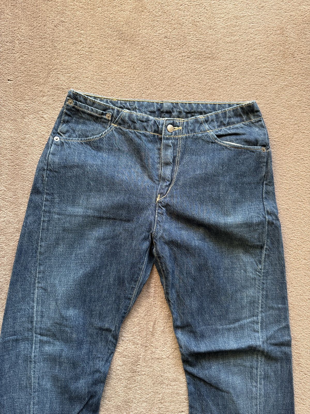 Engineered Garments × Levi's Levis Engineered Jeans Y2K Faded Denim If6was9 LGB vibe Size US 27 - 5 Thumbnail