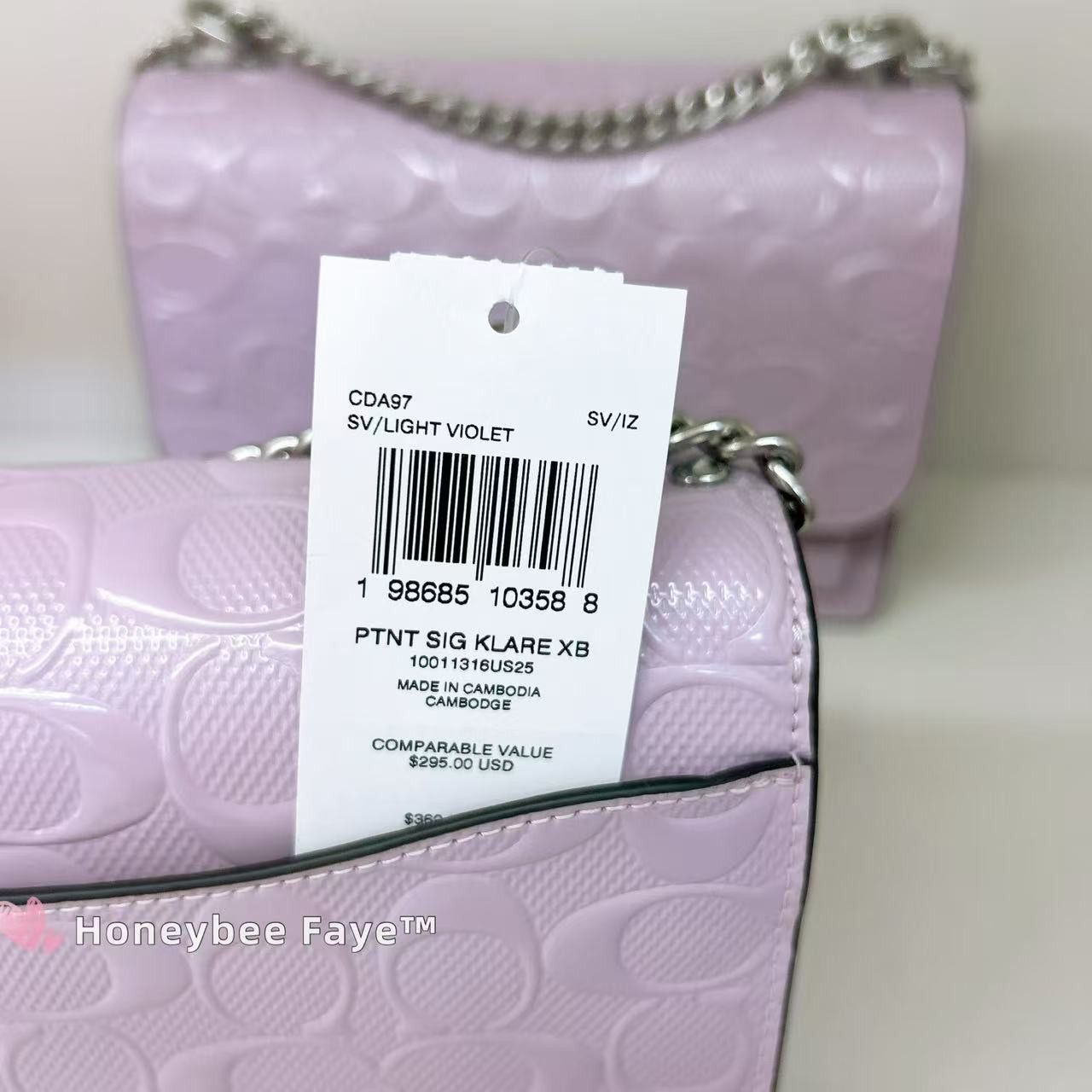 Coach Klare Crossbody Bag In Signature Leather CDA97 Size ONE SIZE - 3 Thumbnail