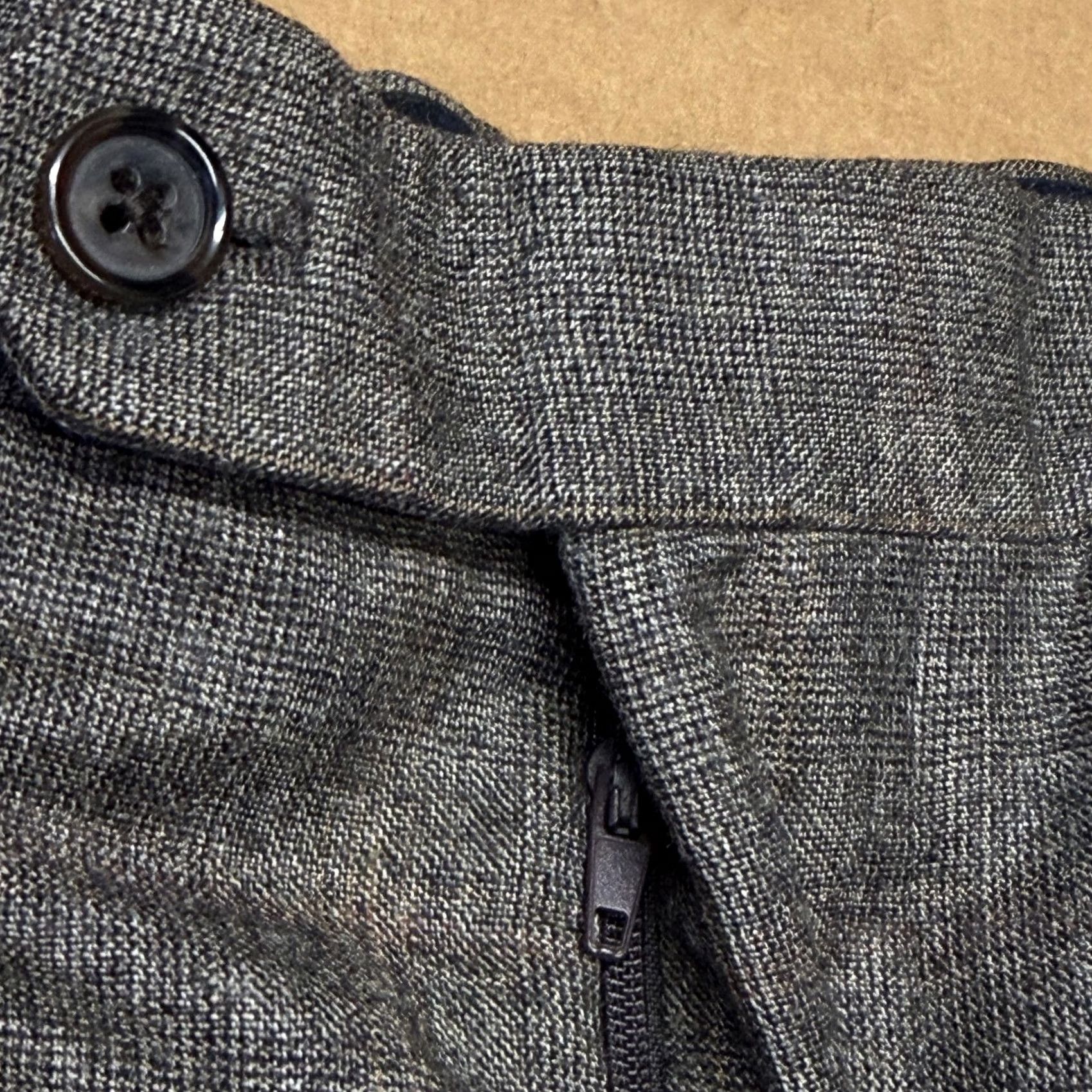 Brooks Brothers Brooks Brothers 1818 Madison Pants Mens 38x28 Brown Wool Classic Fit Dress Cuff Size US 38 / EU 54 - 5 Thumbnail
