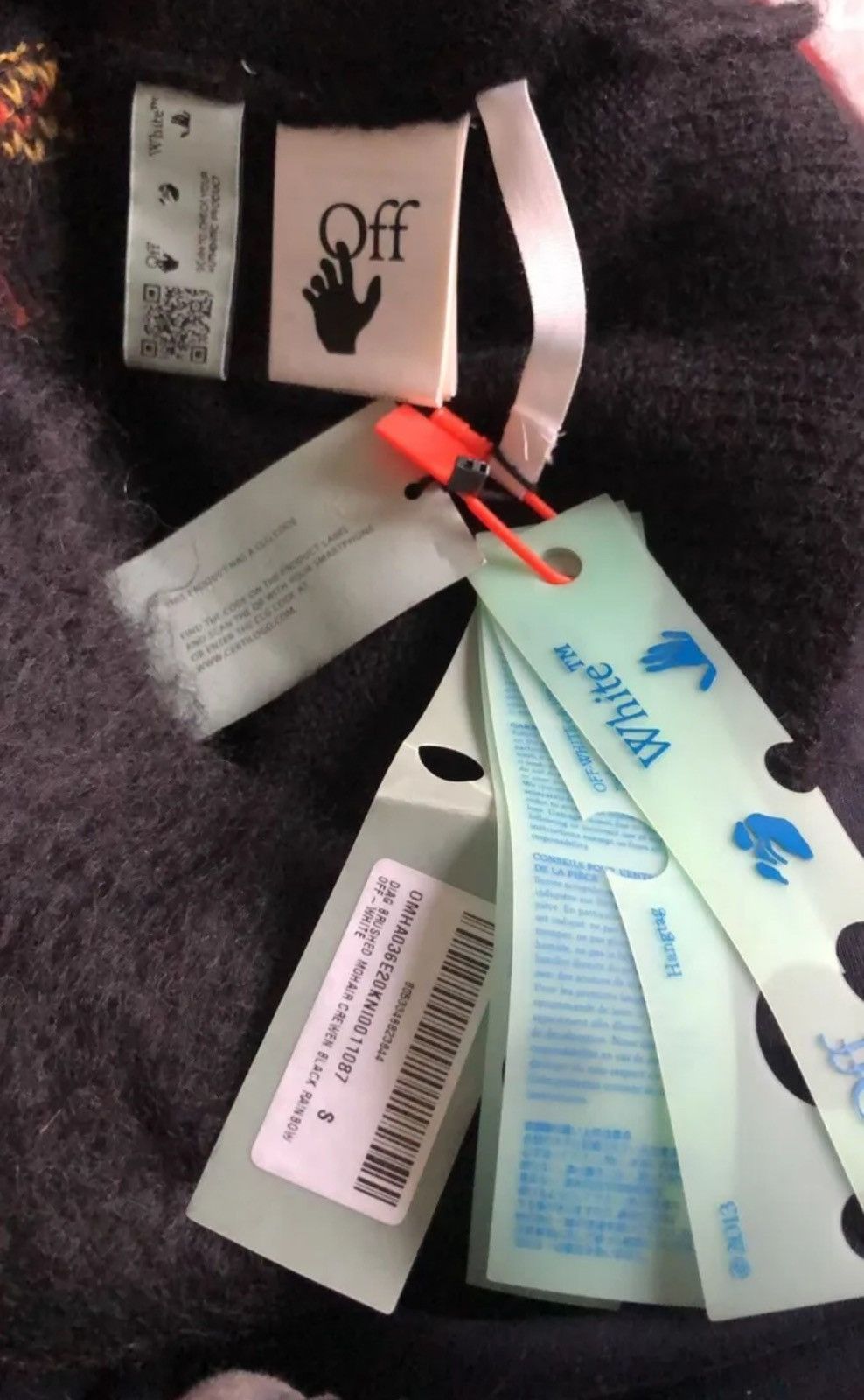 Off-White 💥NWT💥 OFF-WHITE GRADIENT MOHAIR SWEATER Size US S / EU 44-46 / 1 - 9 Thumbnail